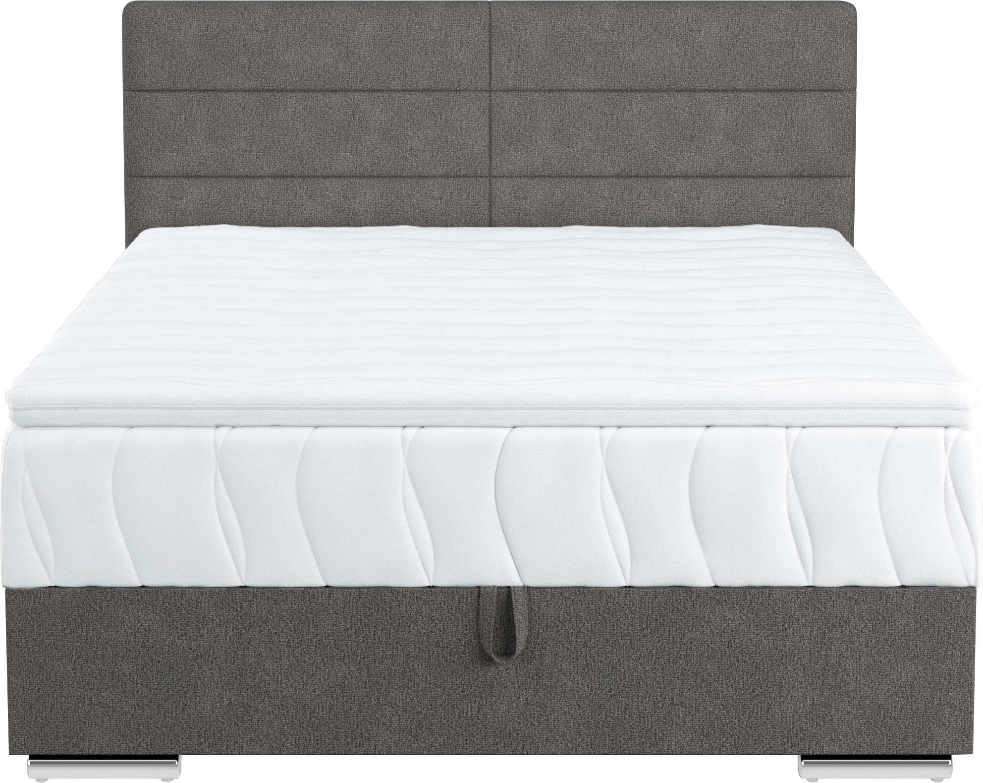 COTTA Boxspring Tom met bedkist, topmatras en sierkussen