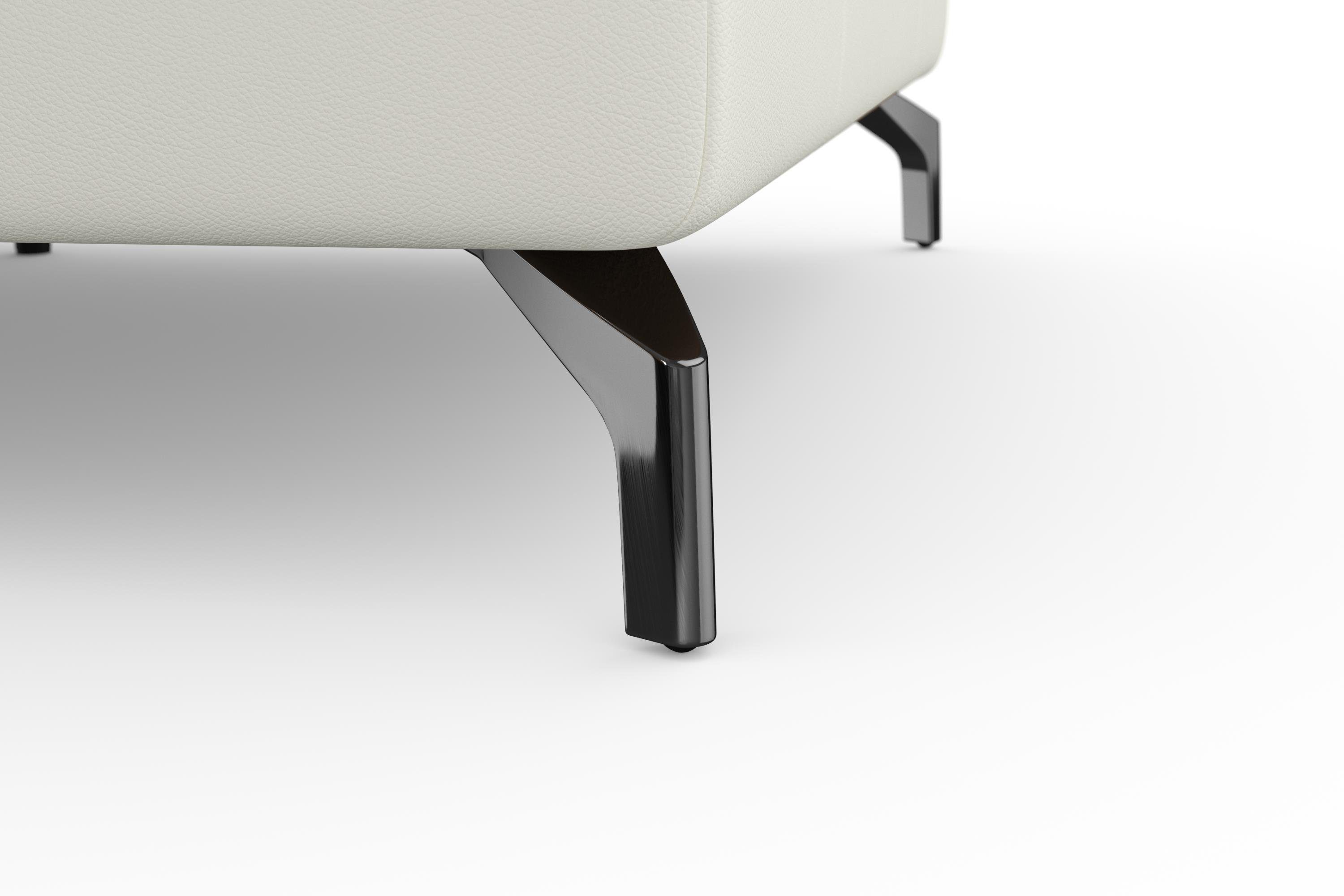 sit&more Hoekbank Bendigo L-vorm inclusief zitdiepteverstelling, bodemvrijheid 12 cm, in 2 pootkleuren