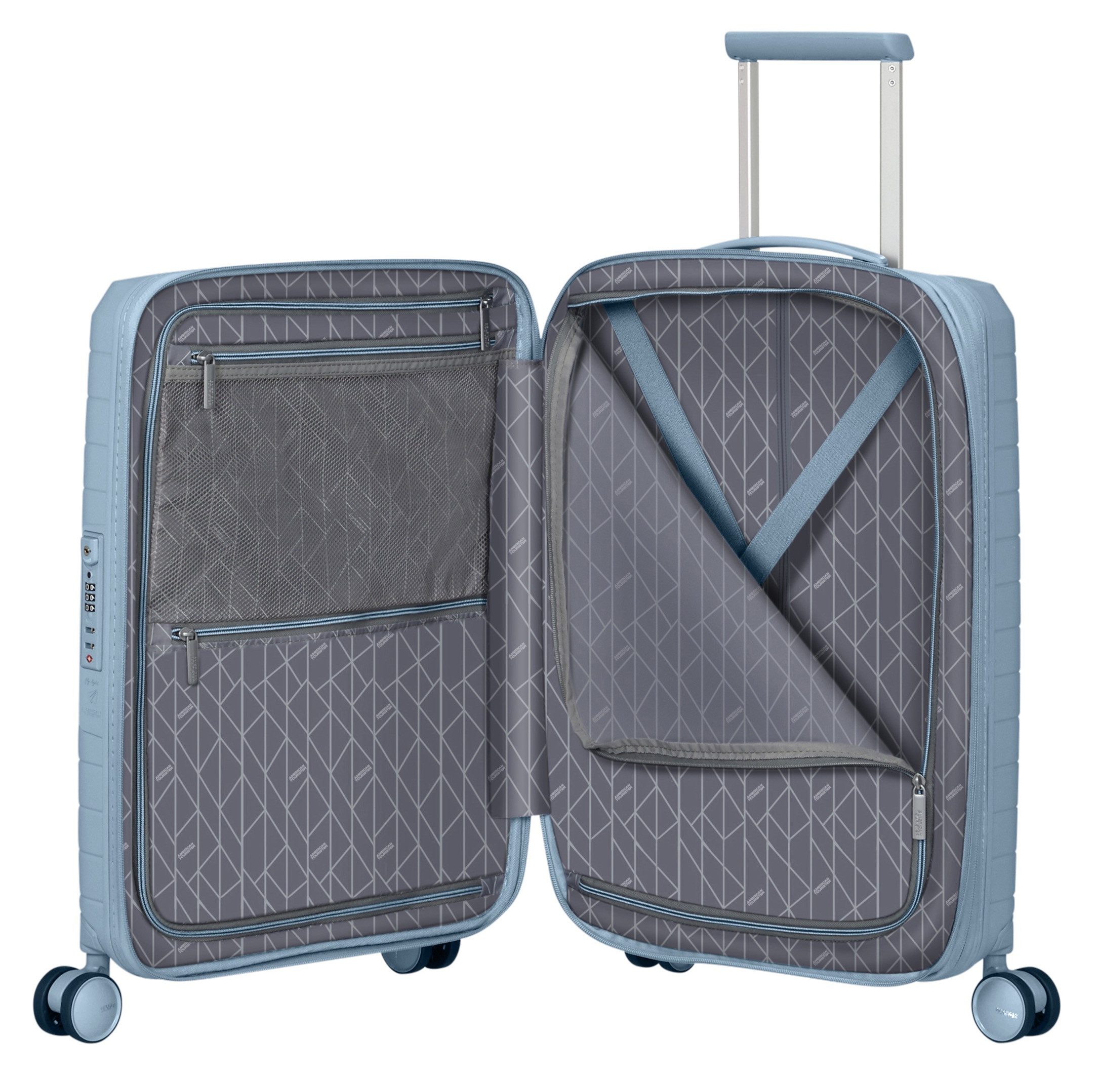 American Tourister® Hardshell-trolley FASTFORWARD, verschillende maten en kleuren Hardcase koffer personaliseerbaar TSA-slot volume uitbreiding