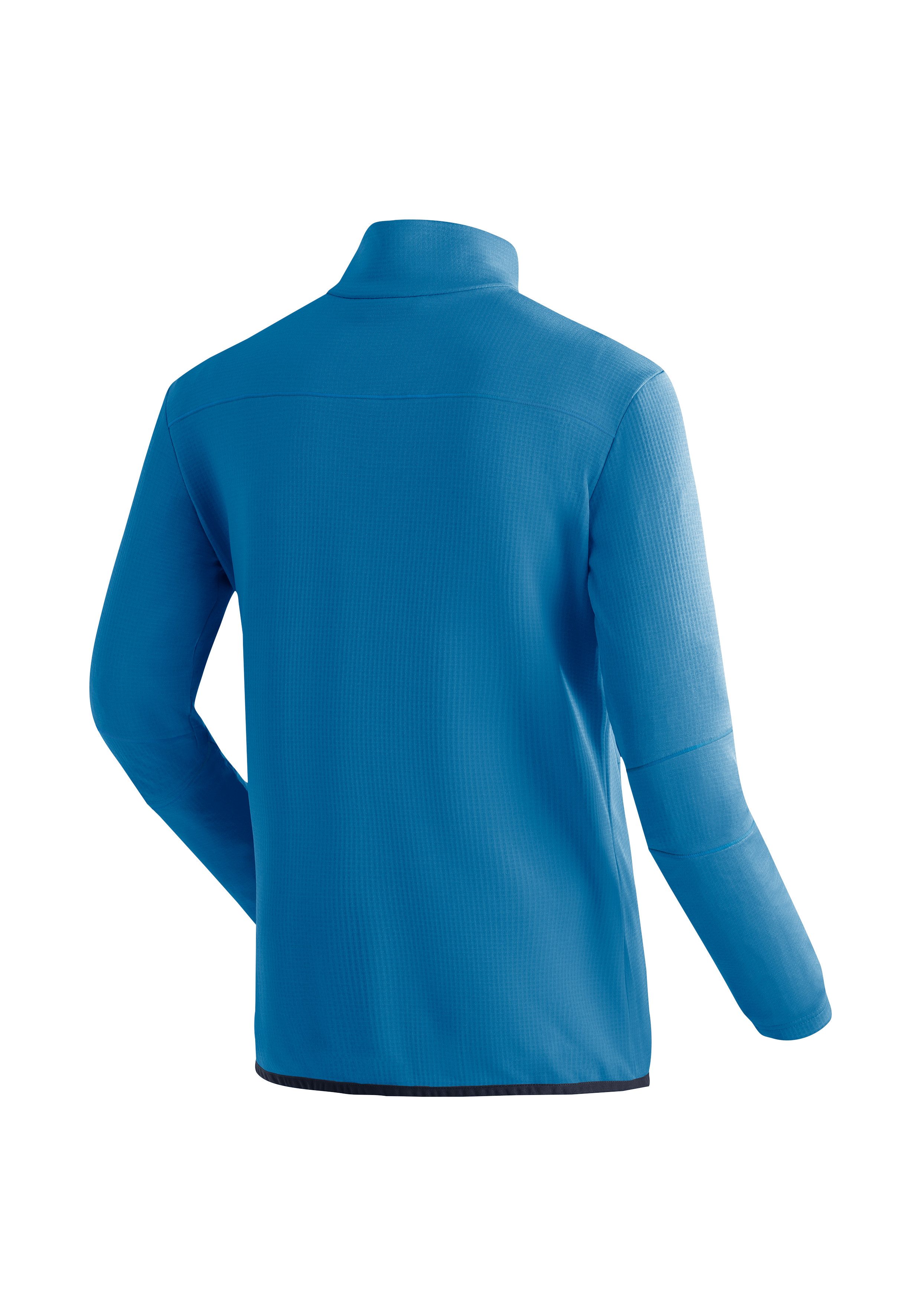 Maier Sports Fleecejack Sinaia M Heren midlayer, ademend en sneldrogend, slim fit