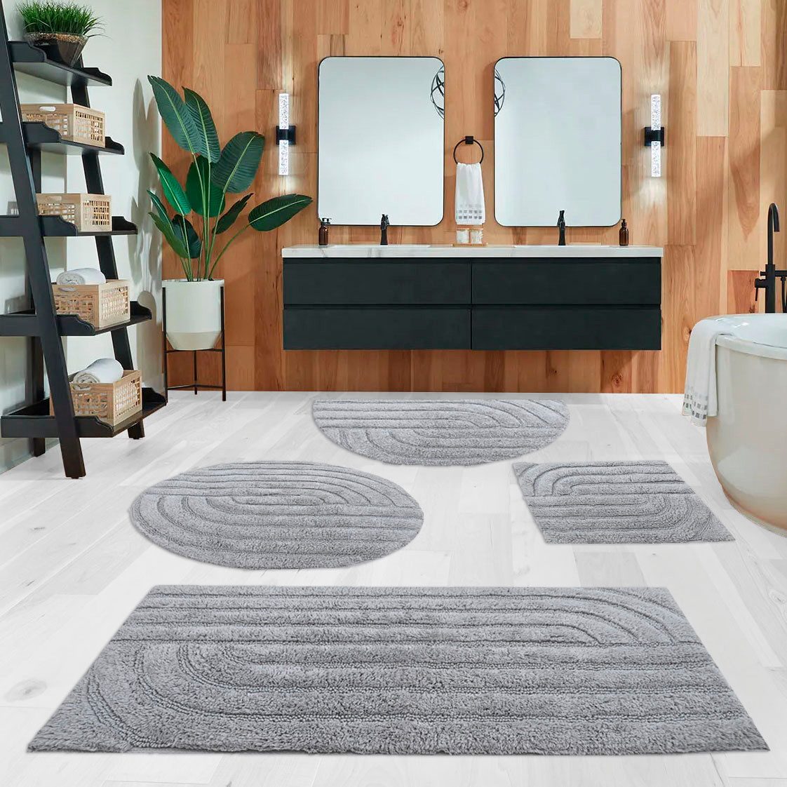 andas Badmat Marie Streifen, Scandi, Boho, modern patroon (1 stuk)
