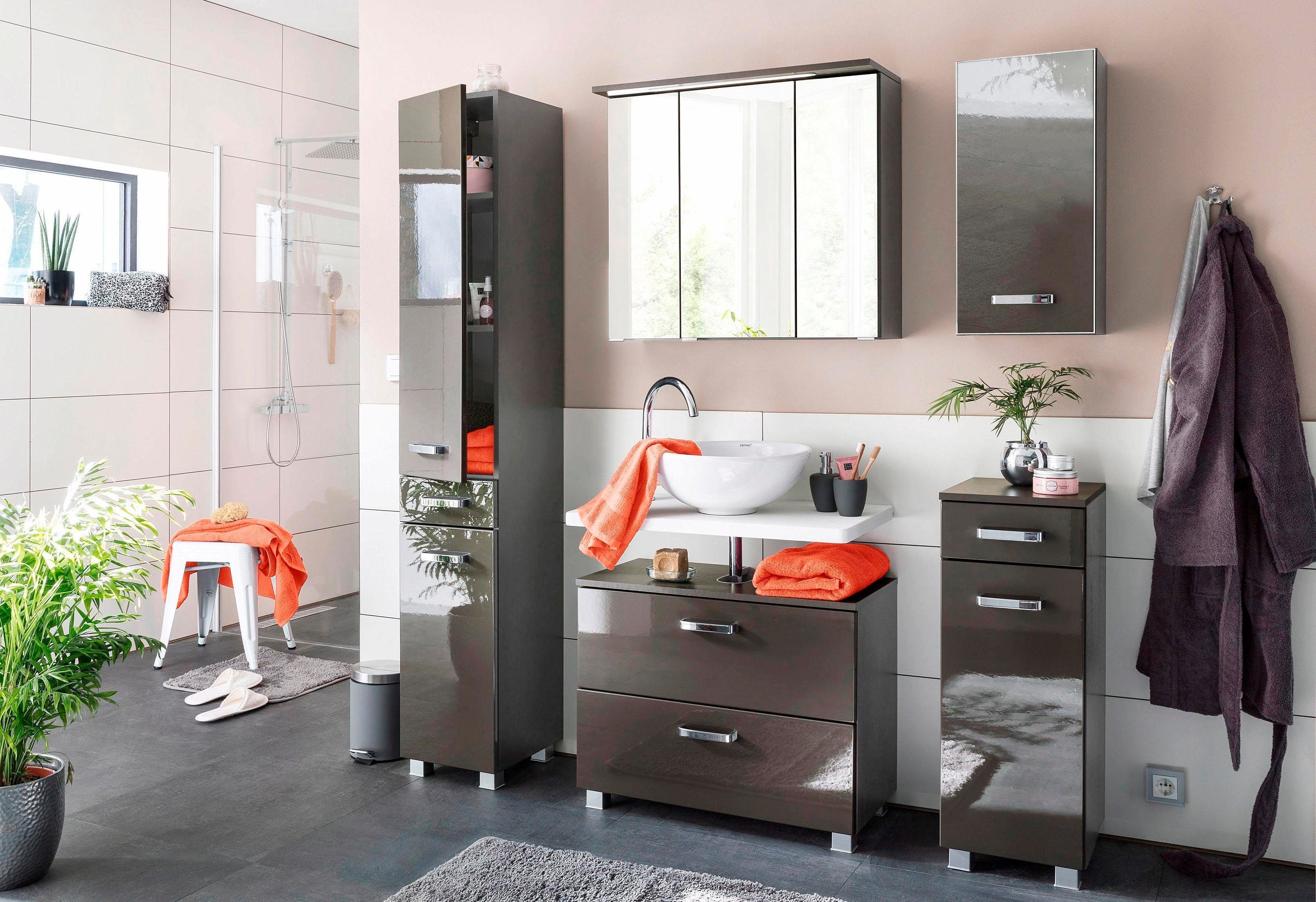 welltime Wastafelonderkast Ravenna Breedte 70 cm, deuren met demper