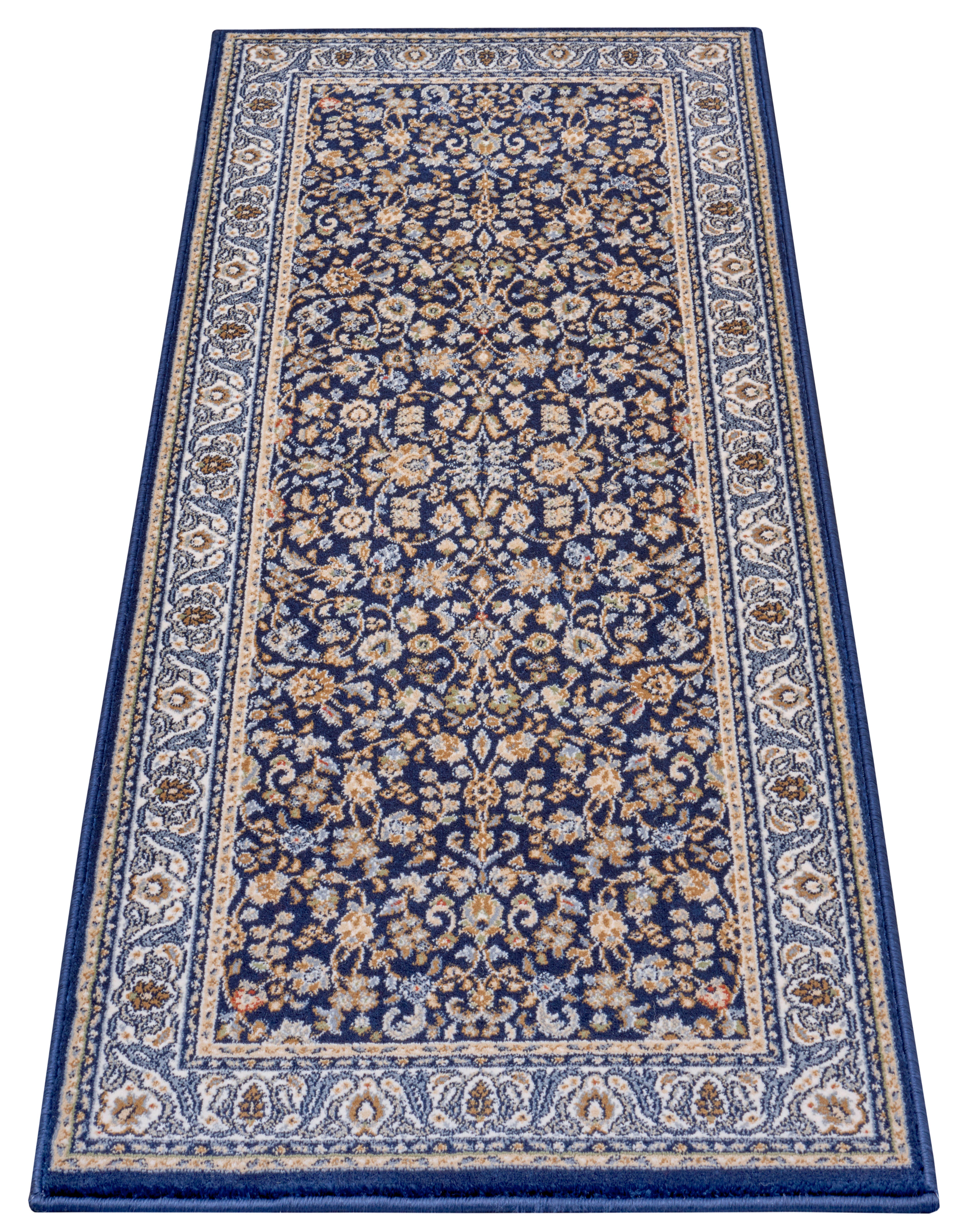Perzische loper - Aljars marineblauw 80x200 cm