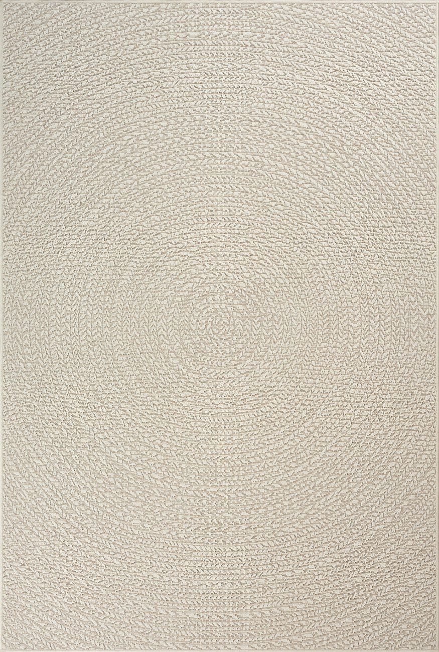 The carpet Vloerkleed Kansas moderne robuuste in- en outdoor tapijt jute look