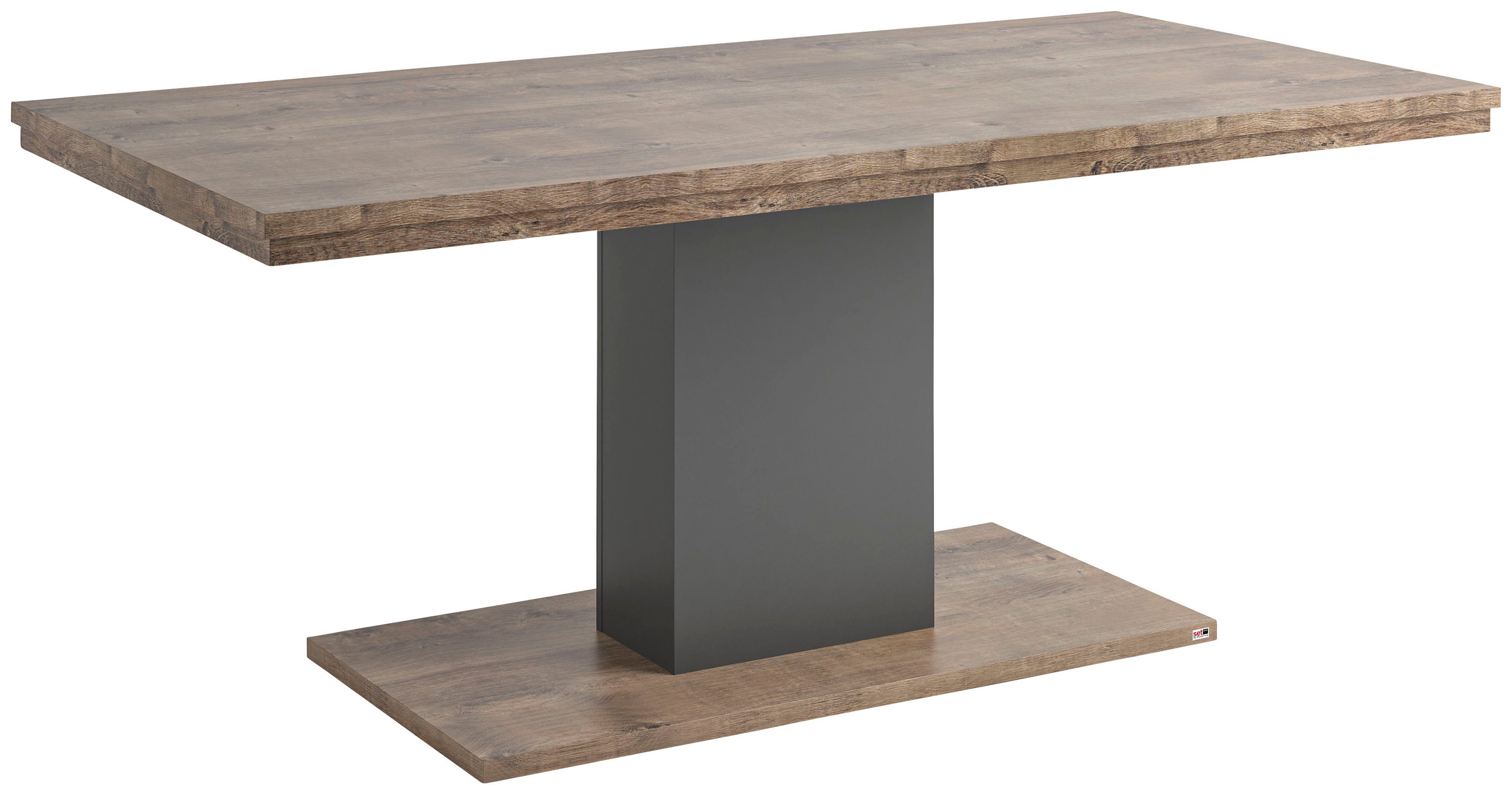 set one by Musterring Eettafel Lancaster Naar keuze in 2 kleuren, afm. (BxHxD in cm) 180 x 75x 90 cm