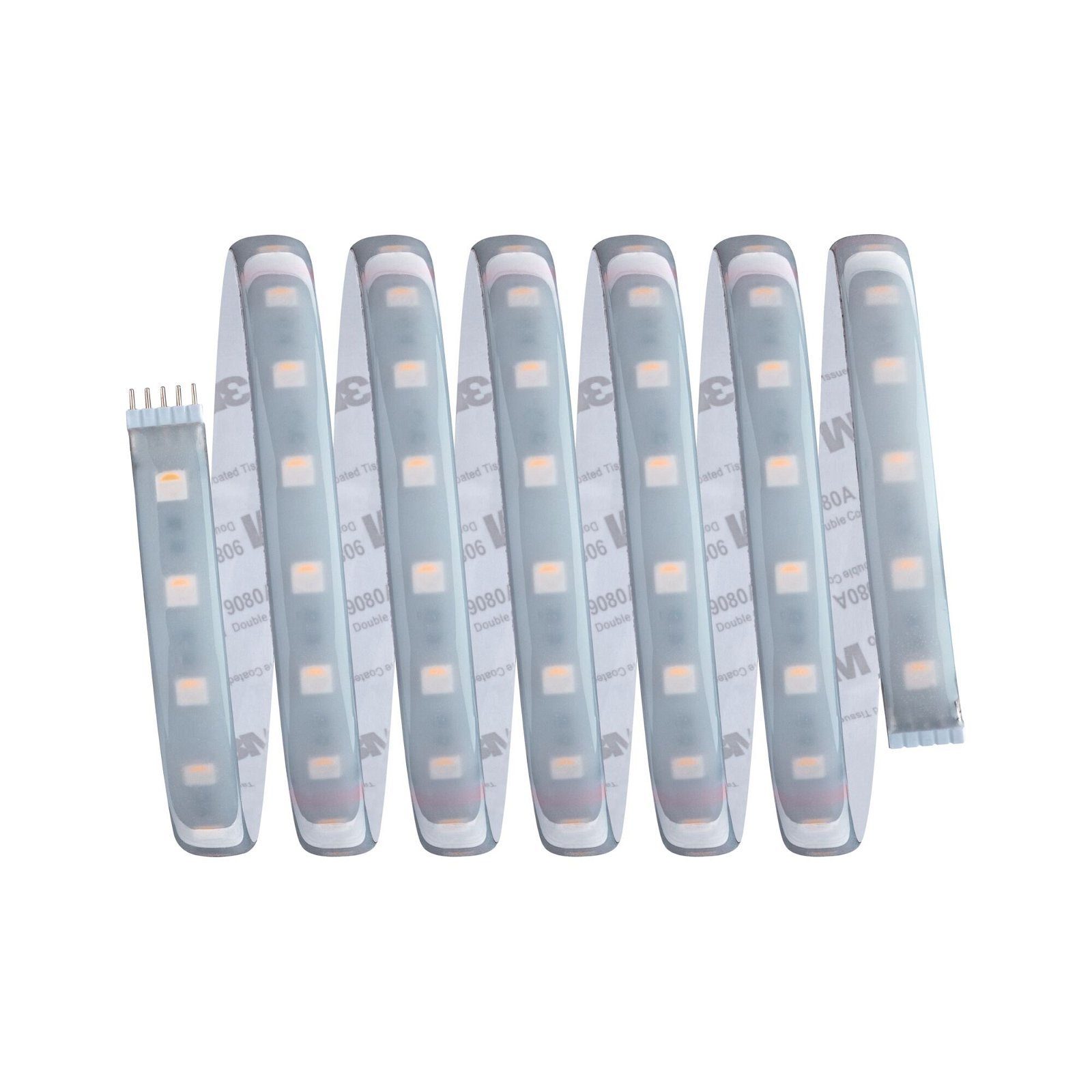 Paulmann Led-strepen MaxLED 500 Strip 2,5m IP44 Cover 3000K 30W 24V zilverkleur Kunststof (1 stuk)