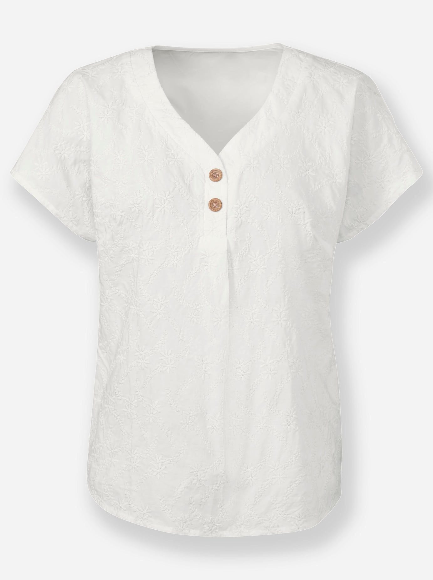 Classic Inspirationen Blouse met korte mouwen