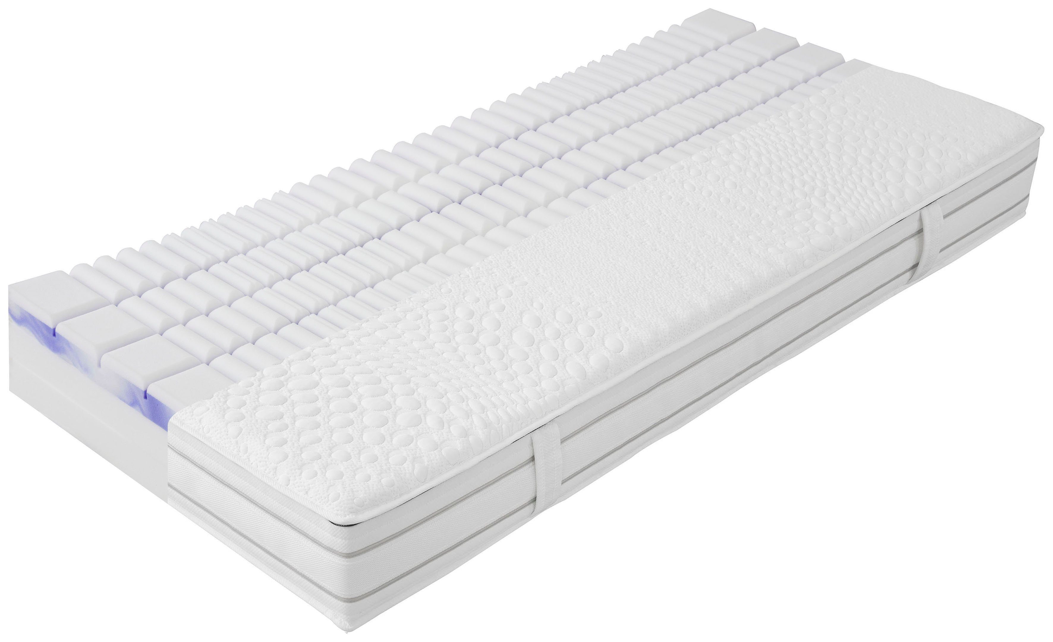 Alina sleeping Koudschuimmatras HyperSoft KS 220 hoogte 24 cm koudschuim matrassen maat 80 cm x 210 cm x 24 cm wit