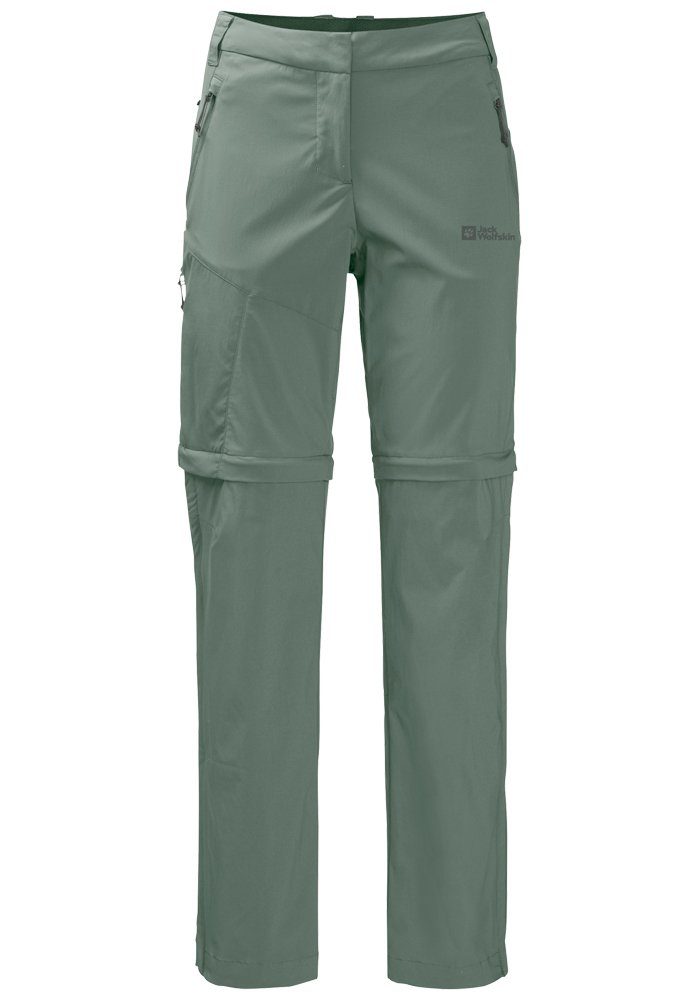 Jack Wolfskin Afritsbroek GLASTAL ZIP AWAY PANTS W
