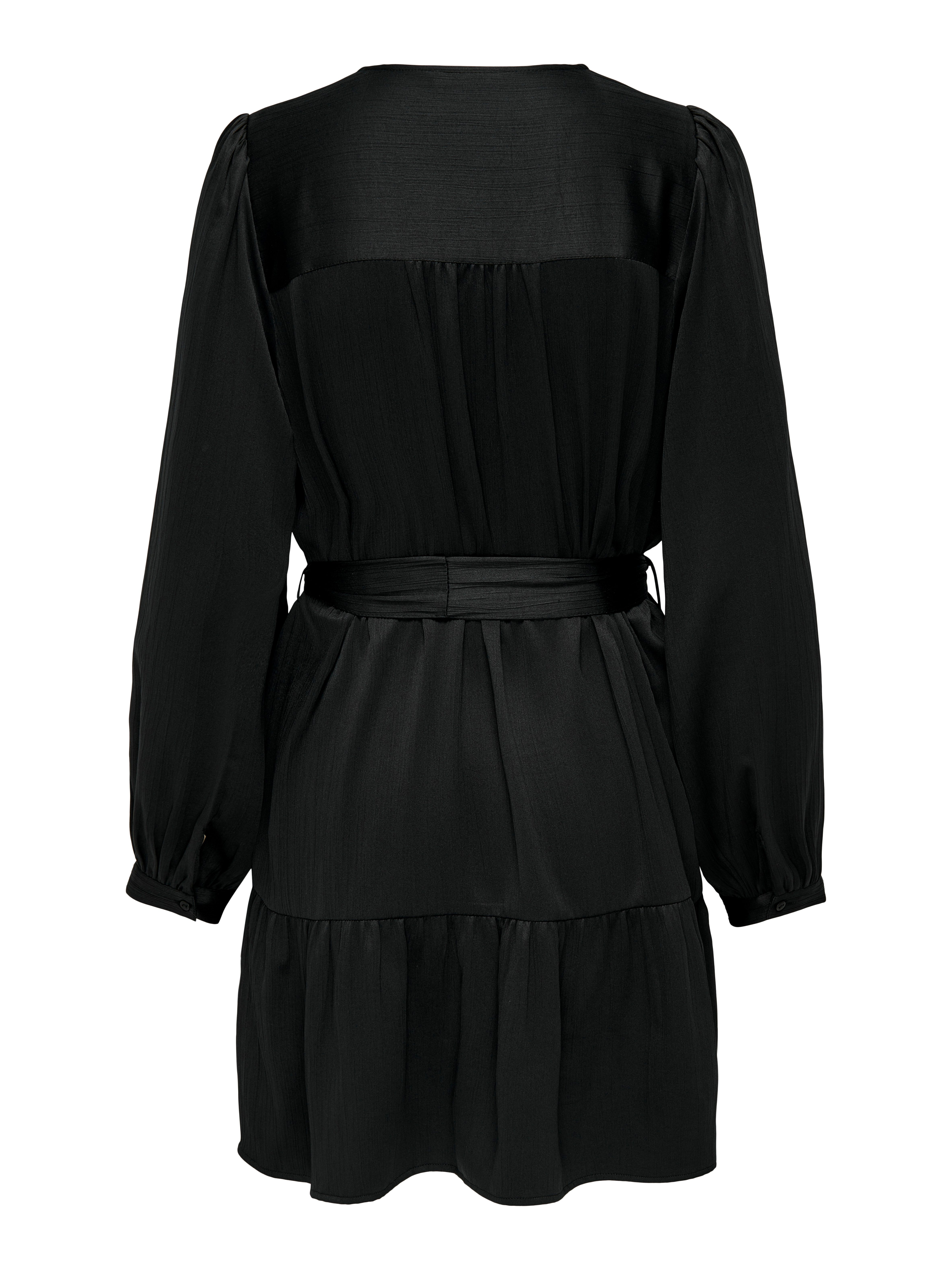 Only Tuniekjurk ONLNEW ALENA LIFE L/S SHORT DRESS WVN