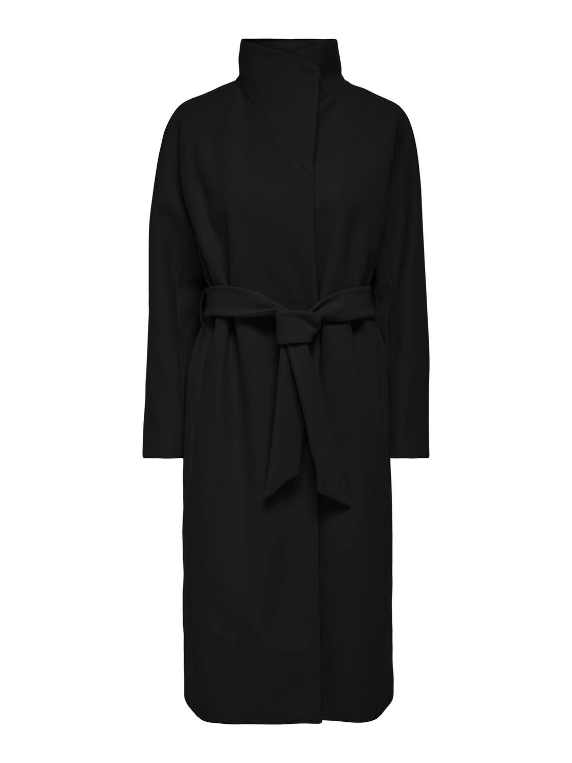 Only Lange jas ONLEMMA LIFE HIGH NECK COAT OTW