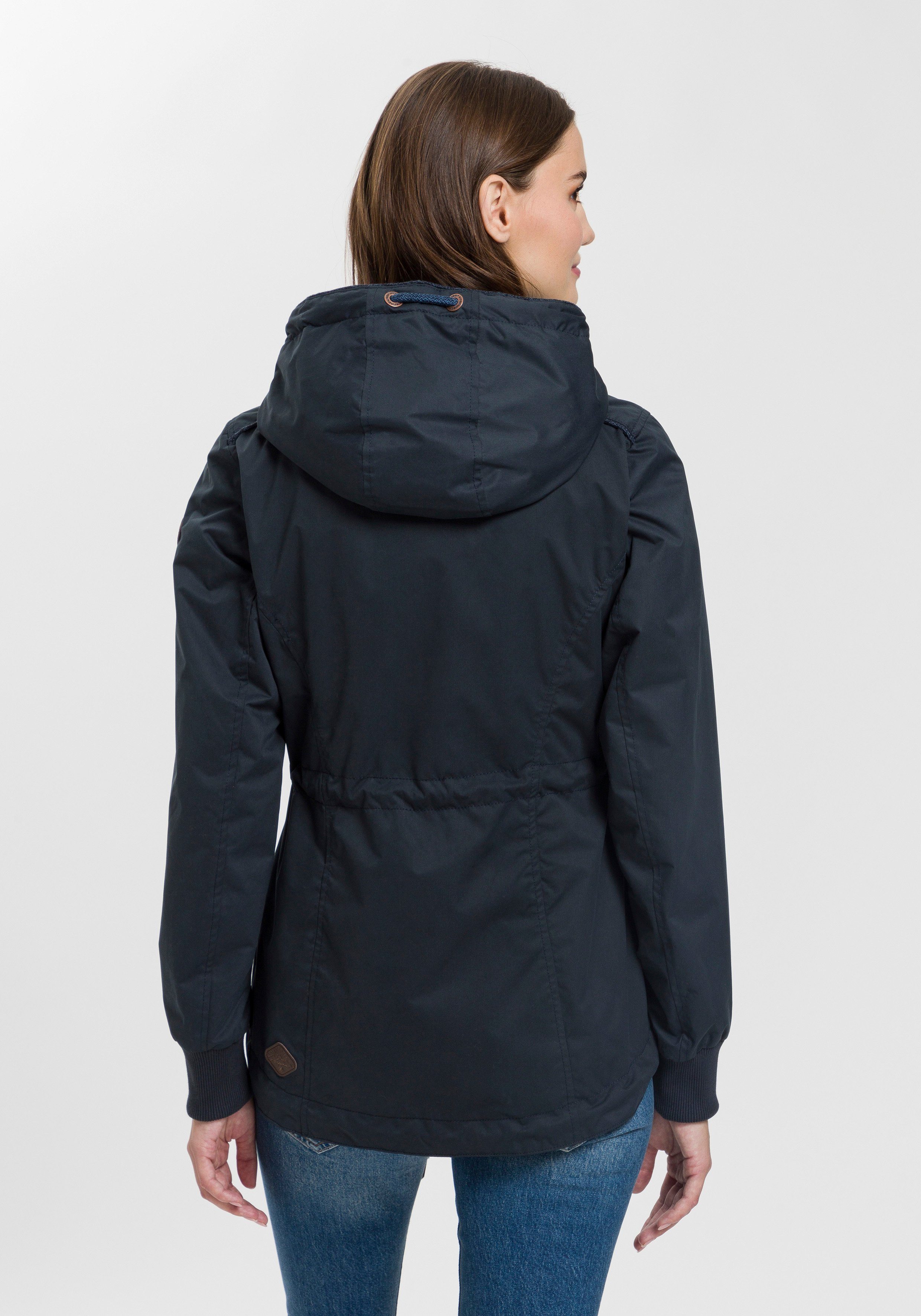 Ragwear Outdoorjack DANKA Urban streetwear- overgangsstijl met capuchon