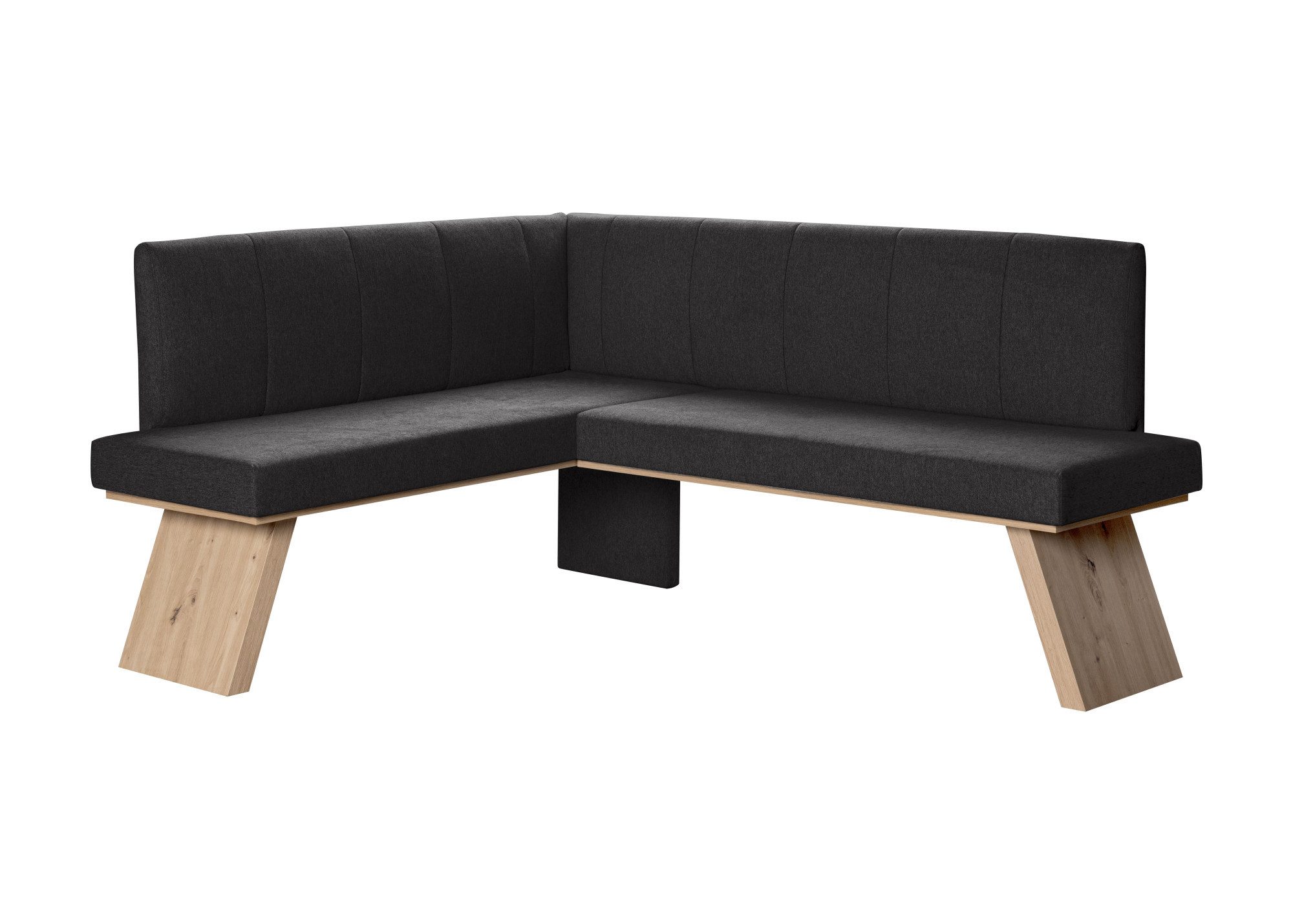 Home affaire Eethoek Nina Eetkamer zitgroep stoelen tafel en bank comfortabel gepolsterd (4-delig)