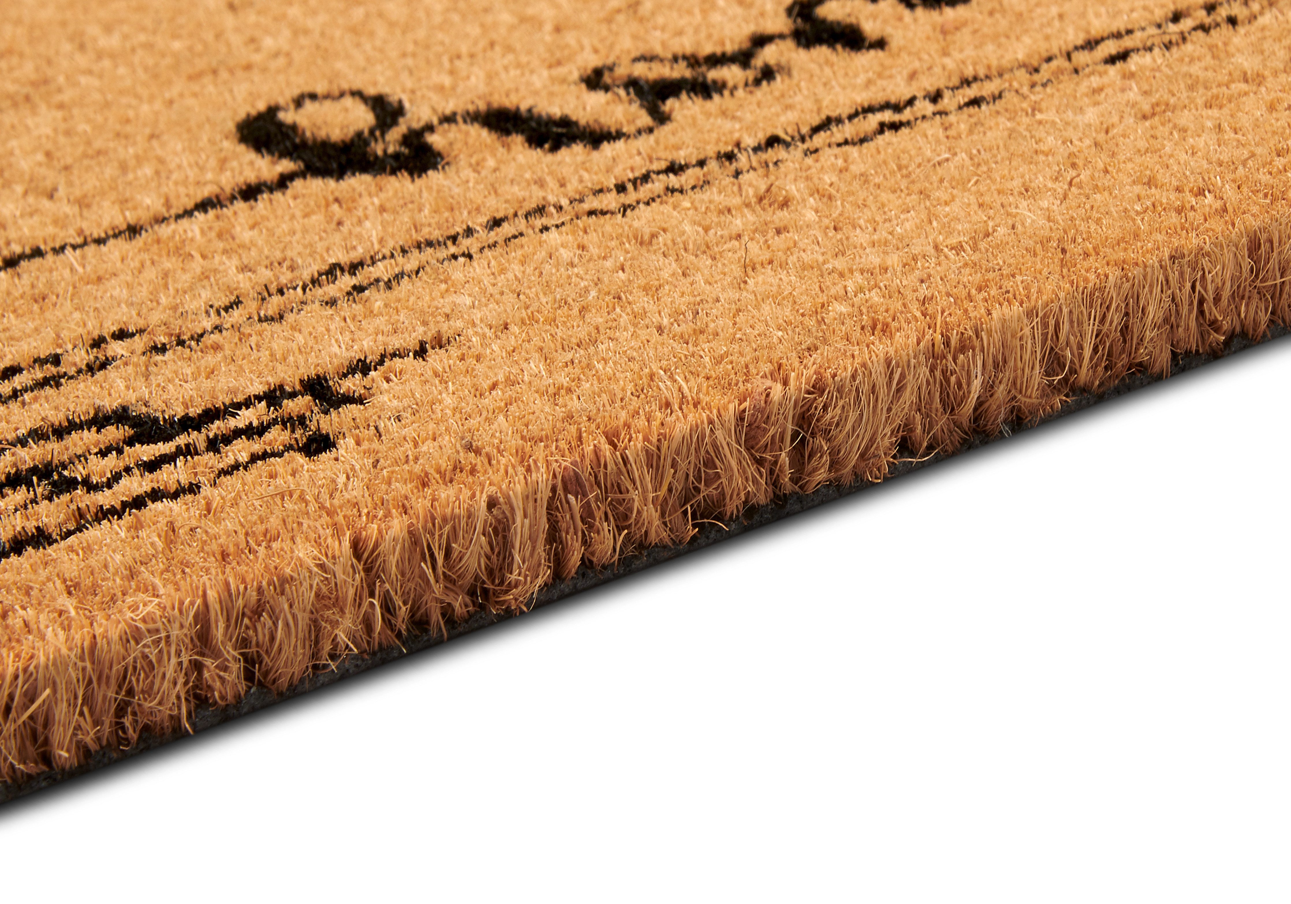 HANSE Home Mat Kokos Cat Home, deurmat Vuilafstotende mat, antislip, buiten, binnen, buiten, kokosmat, gang
