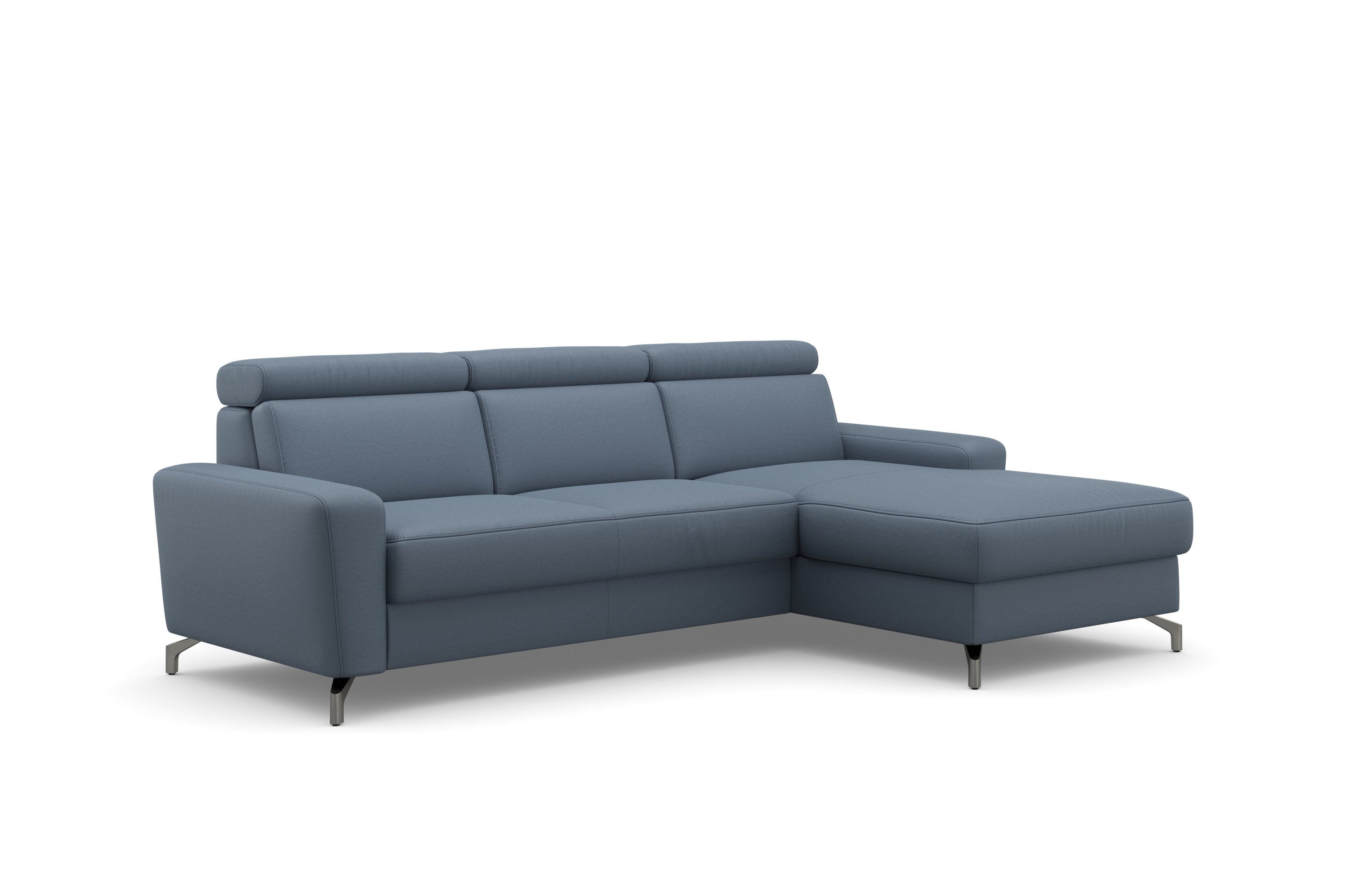 sit&more Hoekbank Scarlett L-vorm met verstelbare hoofdsteun, naar keuze met slaapfunctie, bedkist