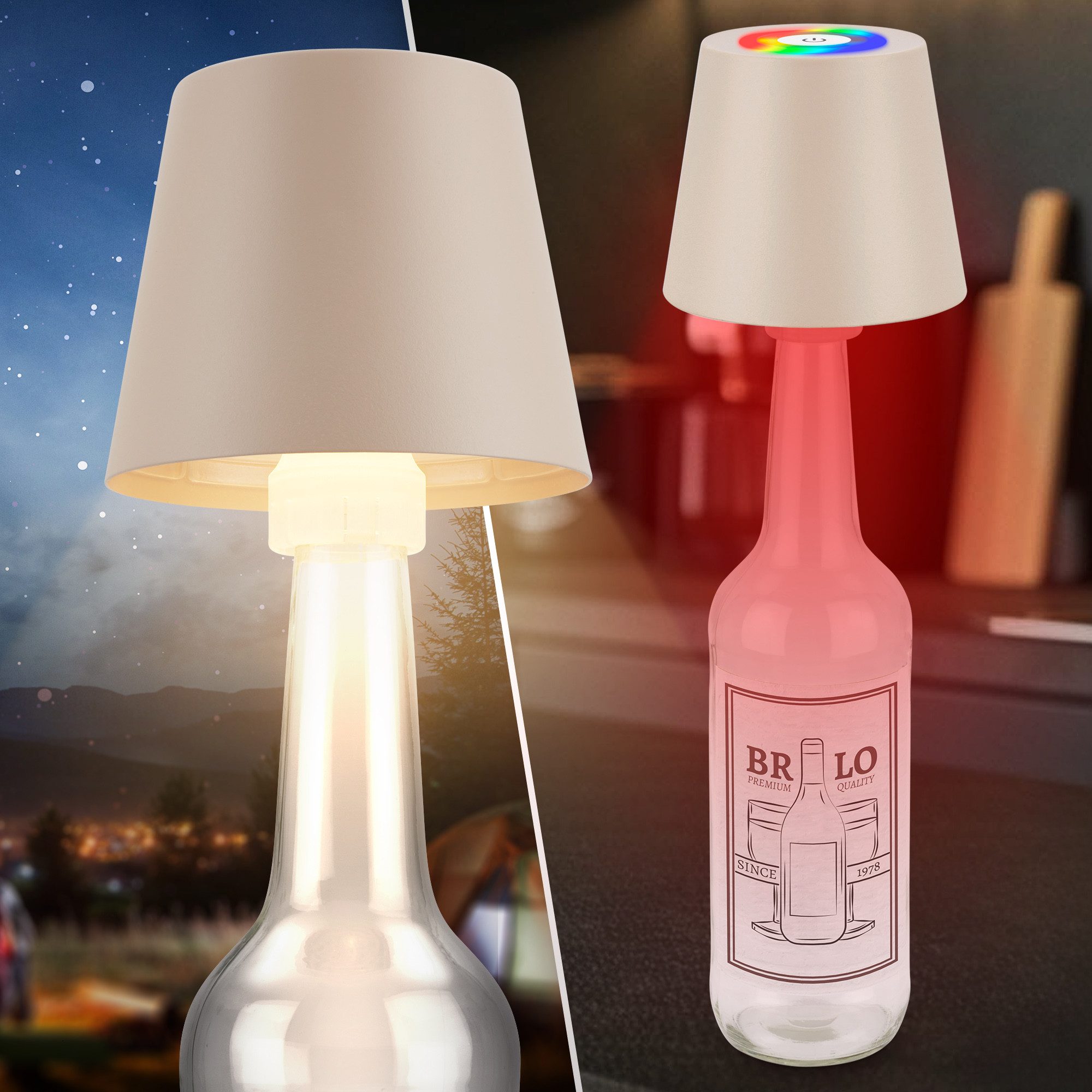Briloner Leuchten Led-tafellamp Calida