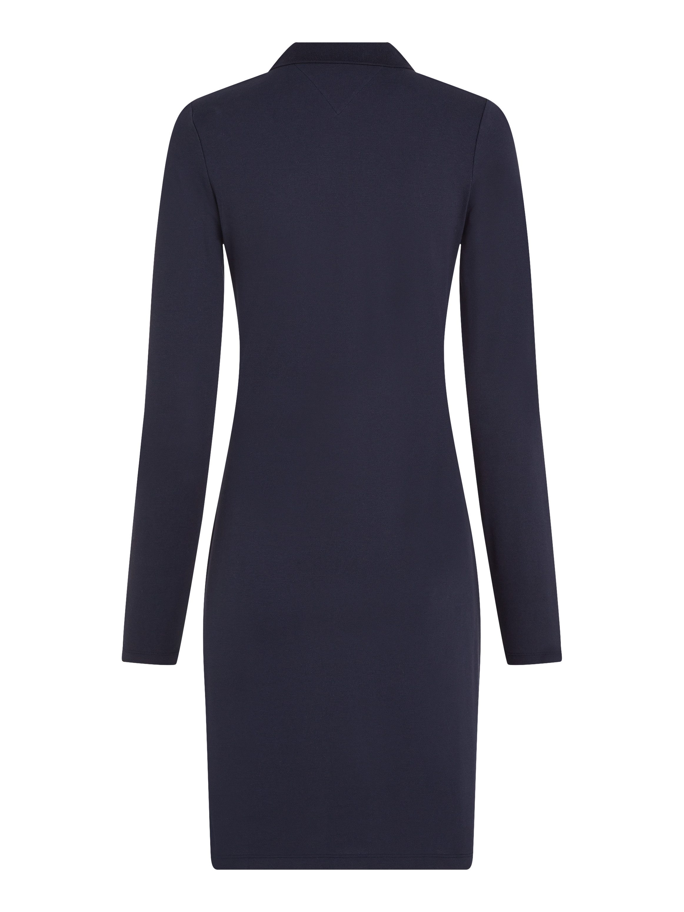 Tommy Hilfiger Polojurk 1985 SLIM PIQUE POLO DRESS LS