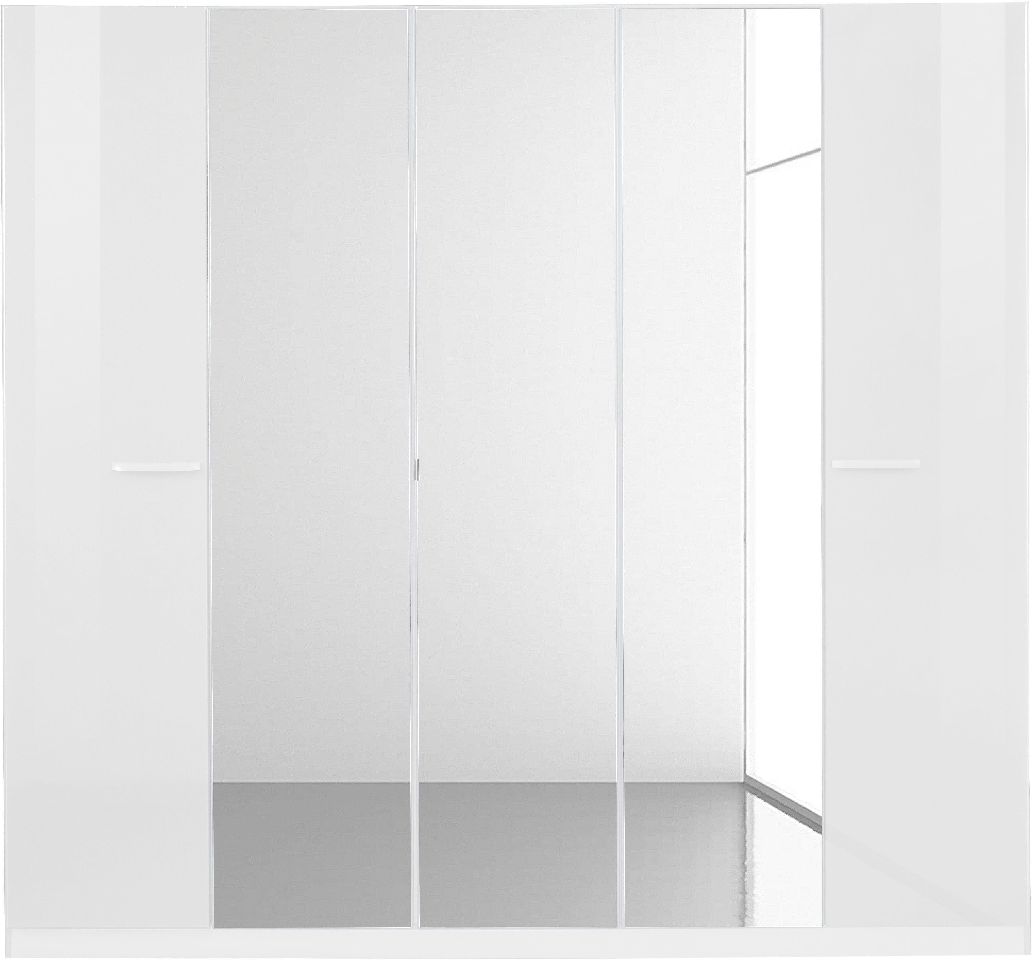 rauch Draaideurkast Kledingkast kast garderobe TOPSELLER OTELI incl. binnenindeling met 3 binnenlades extra planken optioneel met spiegel made in germany