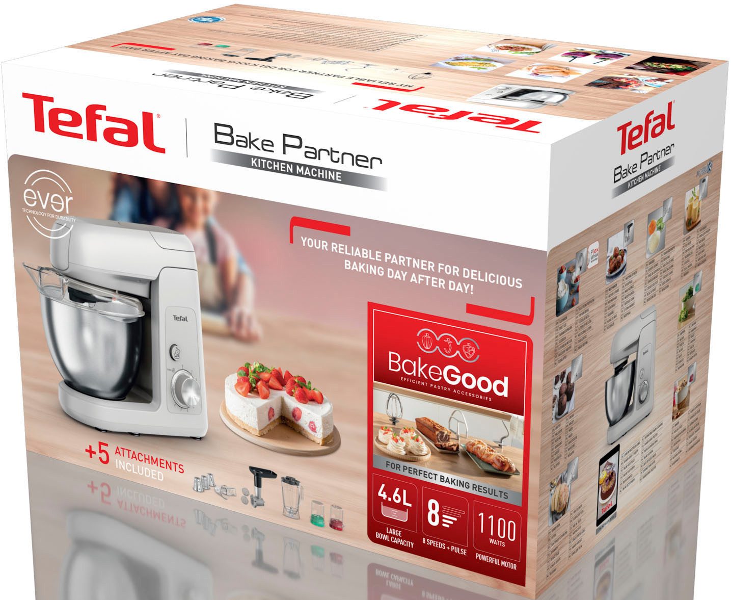 Tefal Keukenmachine QB525B Bake Partner