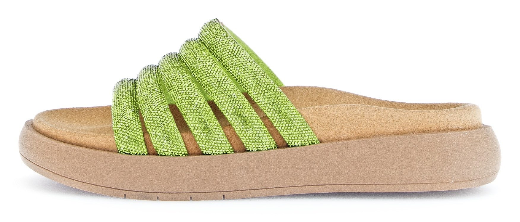 Gabor Slippers plateau, zomerschoen, slippers met best fitting-uitrusting