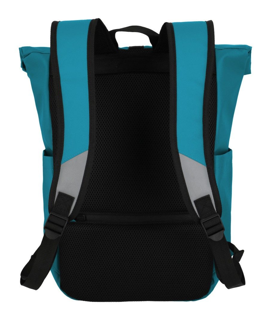 travelite Vrijetijdsrugzak BASICS roll-up rugzak zeil Wandelrugzak Reisrugzak Streetpack Werkrugzak