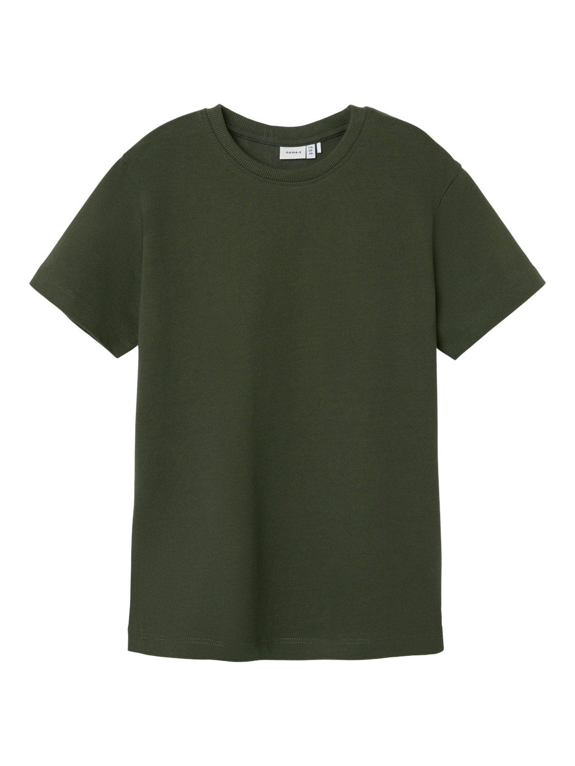Name It Shirt met korte mouwen NKMTORSTEN SS LOOSE TOP jongens t-shirts maat 122 (128) groen