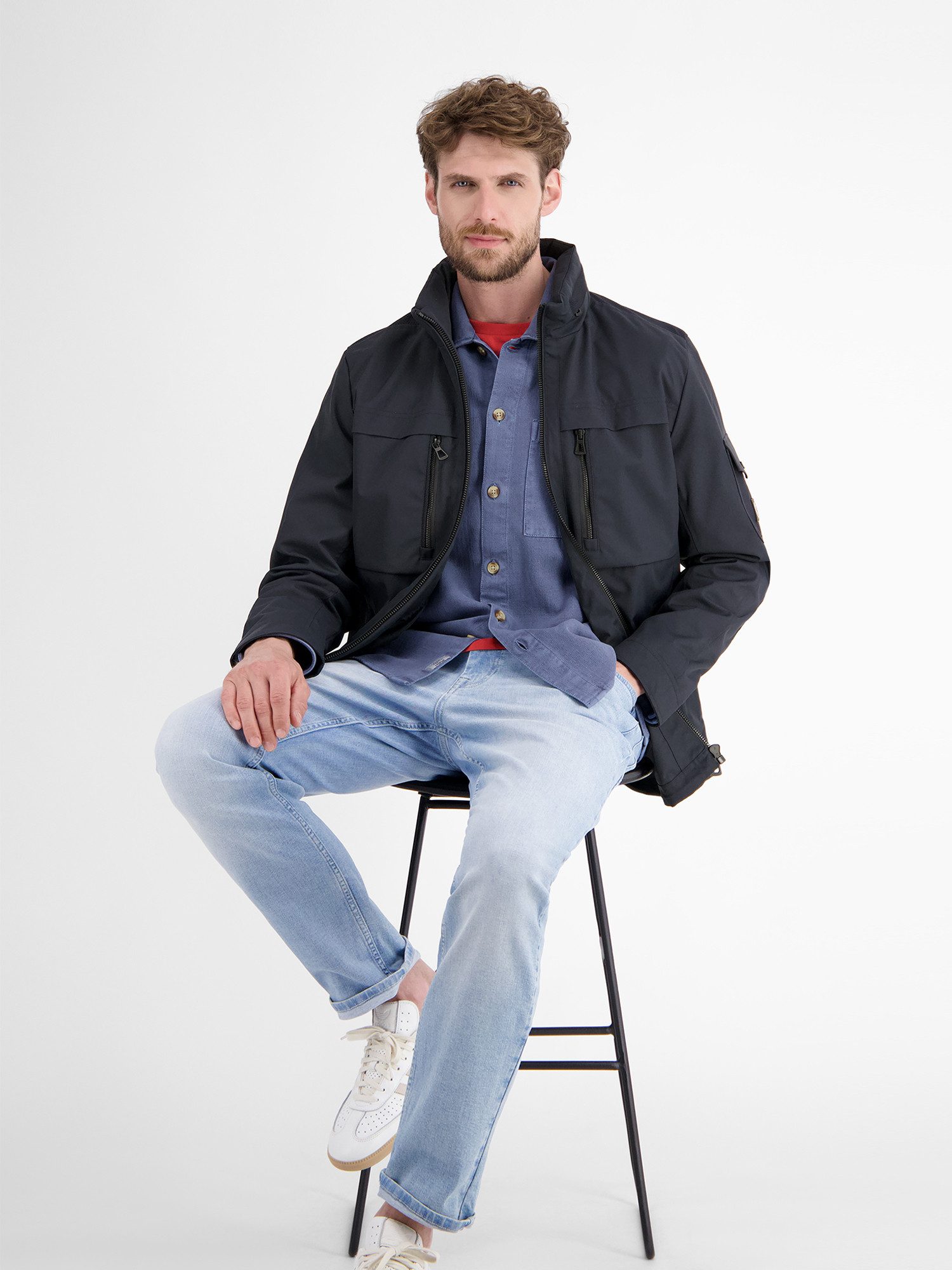 Lerros Outdoorjack LERROS shell-blouson met capuchon