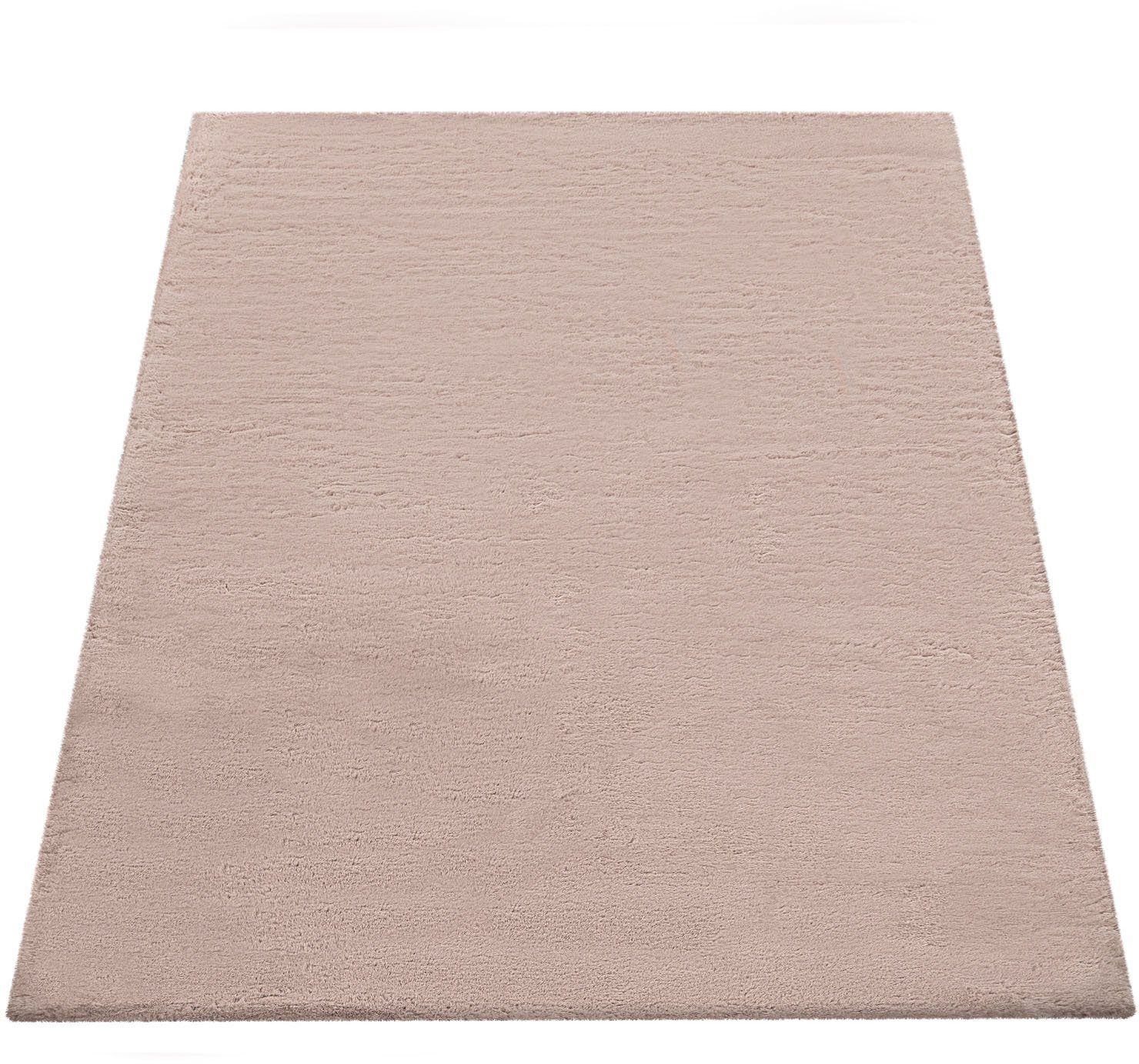 Paco Home Vachtvloerkleed Rabbit 780 Imitatiebont, voelt als konijnenbont, een heerlijk zacht vloerkleed, unikleuren