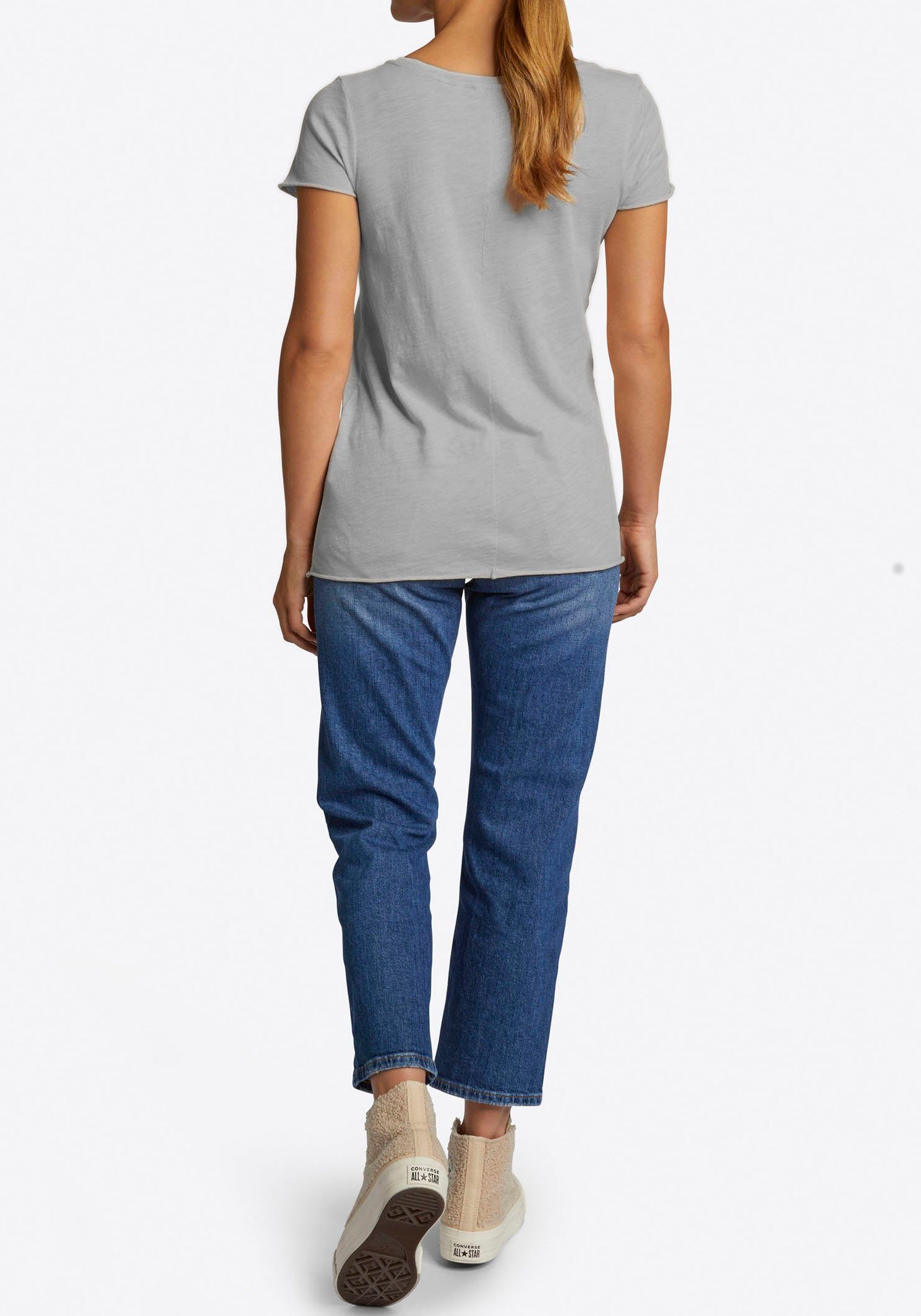 Rich & Royal T-shirt in een vrouwelijke basic pasvorm
