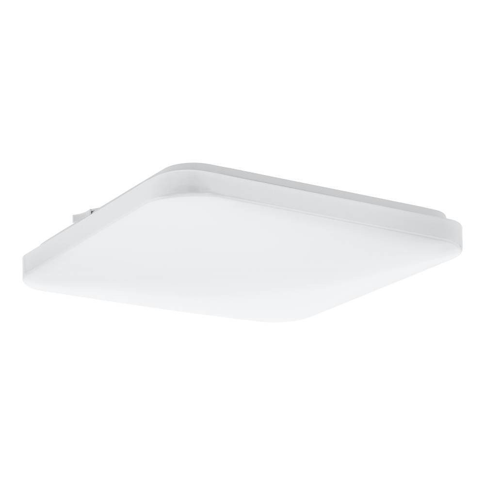 EGLO Led-plafondlamp FRANIA plafondlamp, wit, lage opbouwhoogte, 1x14,6 watt, kantoor, IP44 (1 stuk)