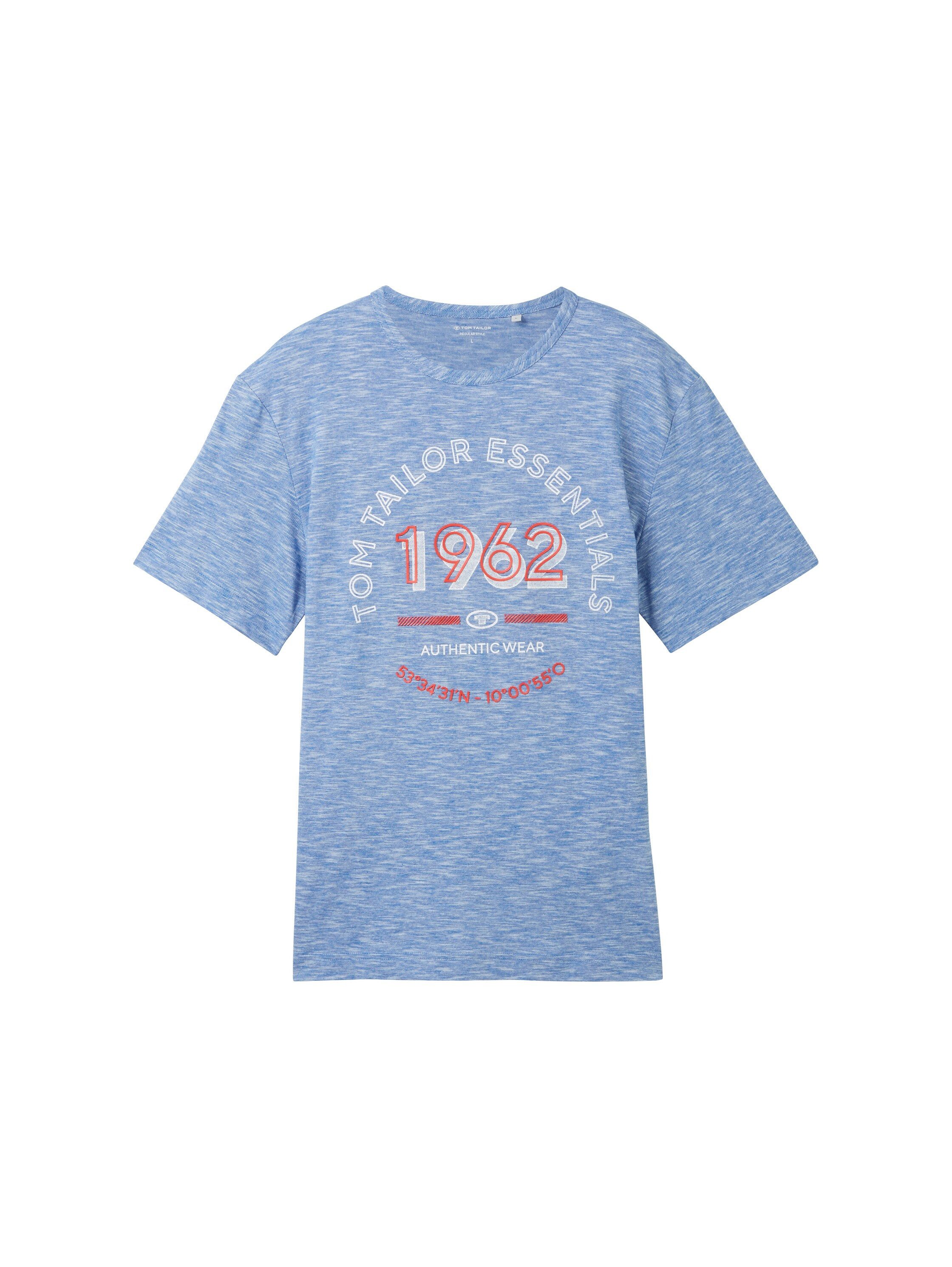 Tom Tailor Shirt met print met frontprintlogo