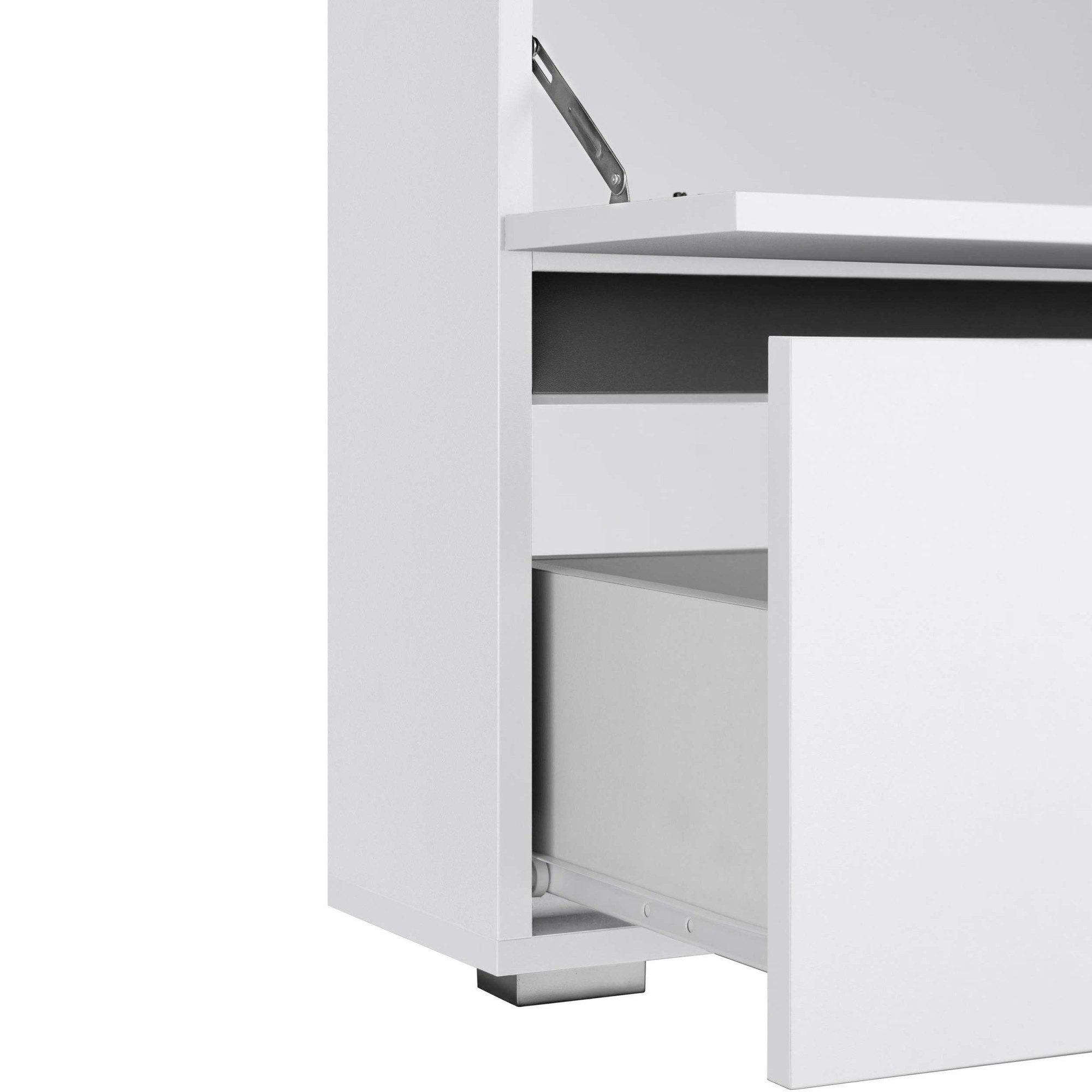 Home affaire Badmeubelset Wisla Spiegelschrank, WBU met sifonaansluiting en push-to-open, breedte 60 cm (set, 2 stuks)