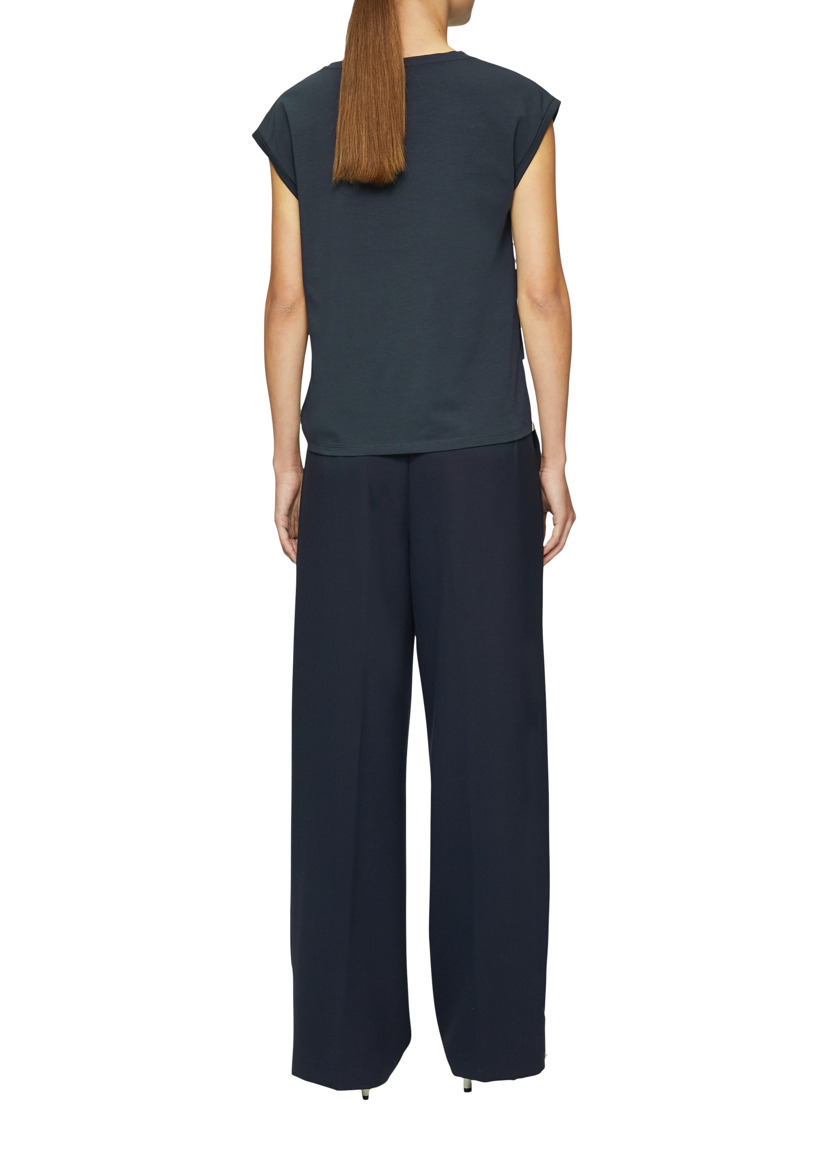 s.Oliver BLACK LABEL T-shirt in fabricmix