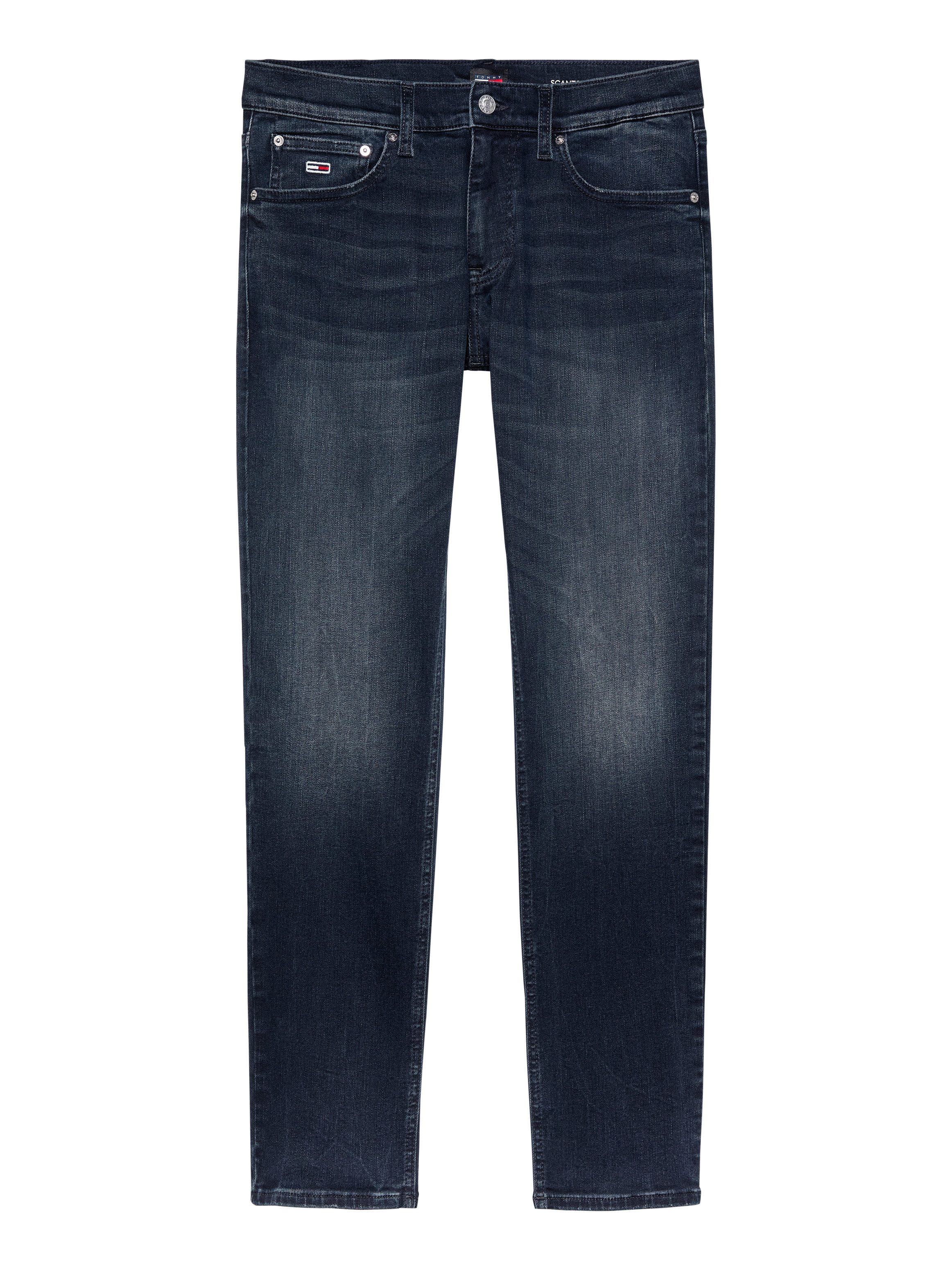 TOMMY JEANS Slim fit jeans SCANTON SLIM met gestempeld logo