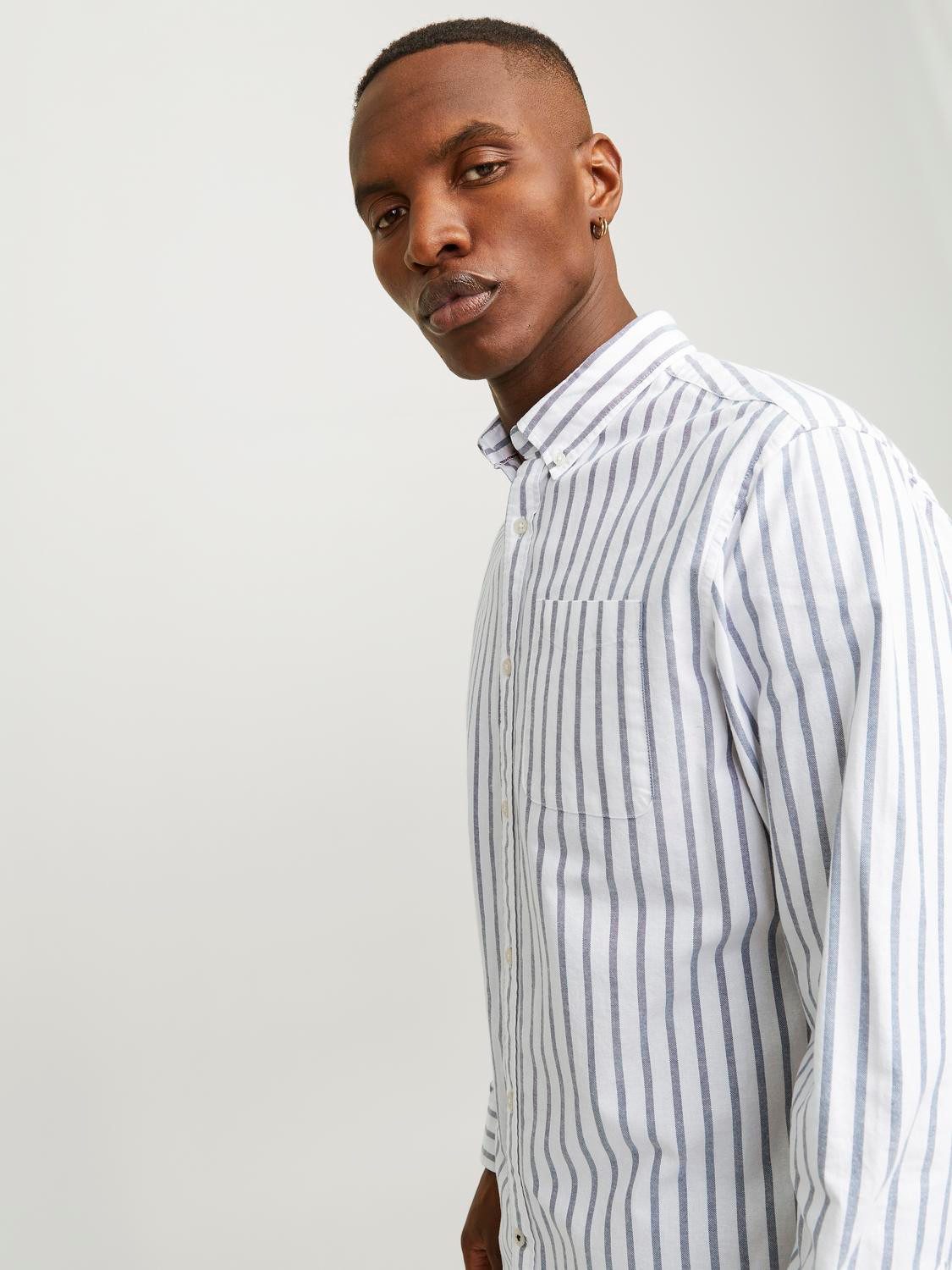 Jack & Jones Overhemd met lange mouwen JJEOXFORD SHIRT LS NOOS