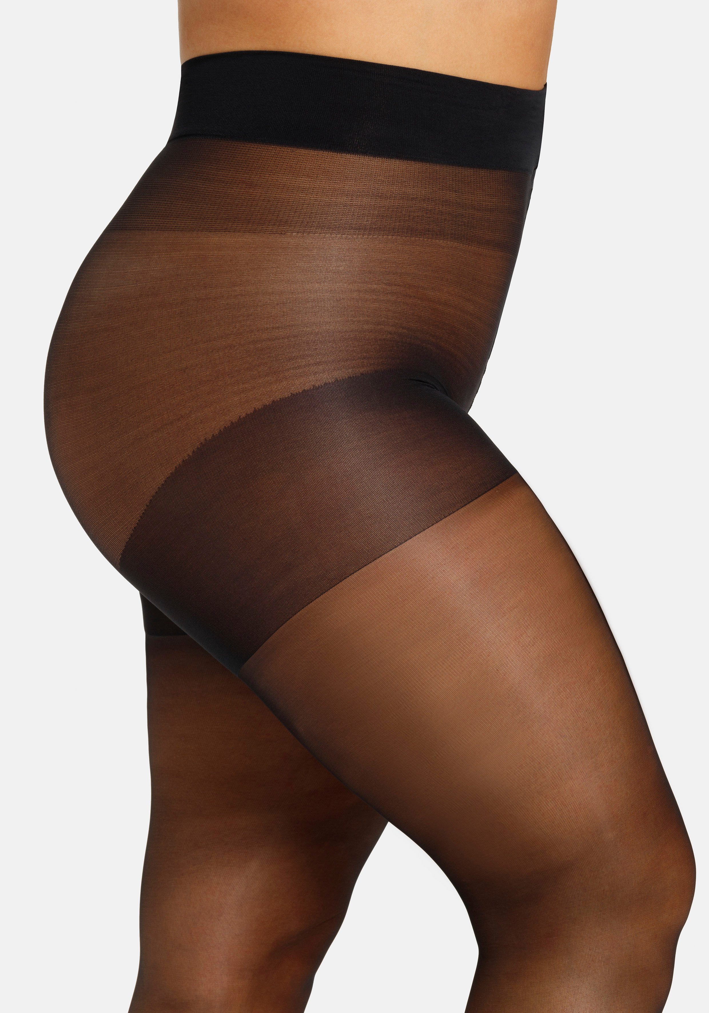 Camano Panty Fine curvy met naadloze taille-afsluiting (1 stuk)