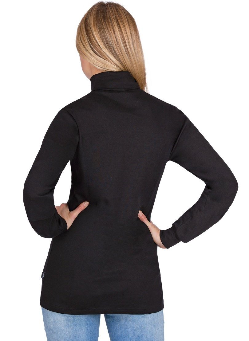 Trigema Colshirt TRIGEMA ski- en sportcoltrui met lange mouwen (1-delig)