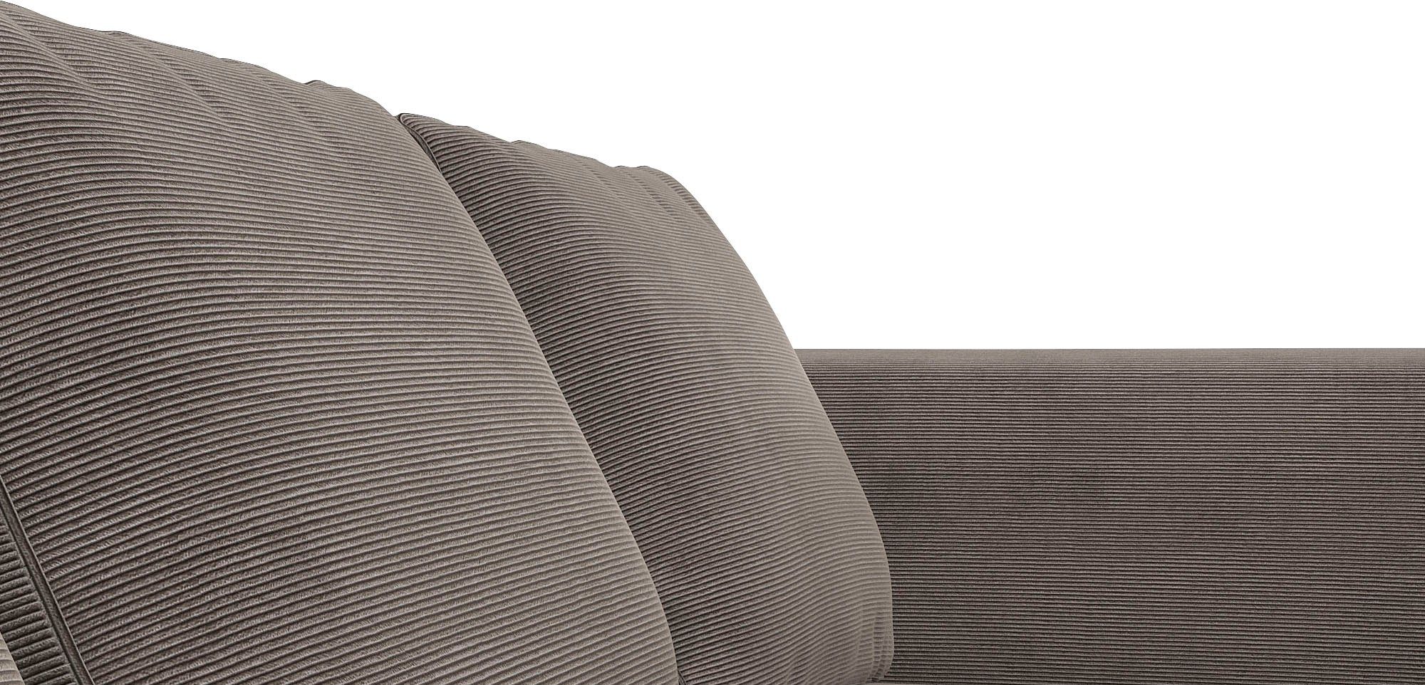 FLEXLUX Hoekbank Loano, super comfortabel zitcomfort door koudschuim in de zitting, L-vorm