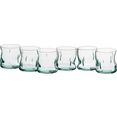 otto products longdrinkglas ezzo 6-delig (set, 6-delig) wit