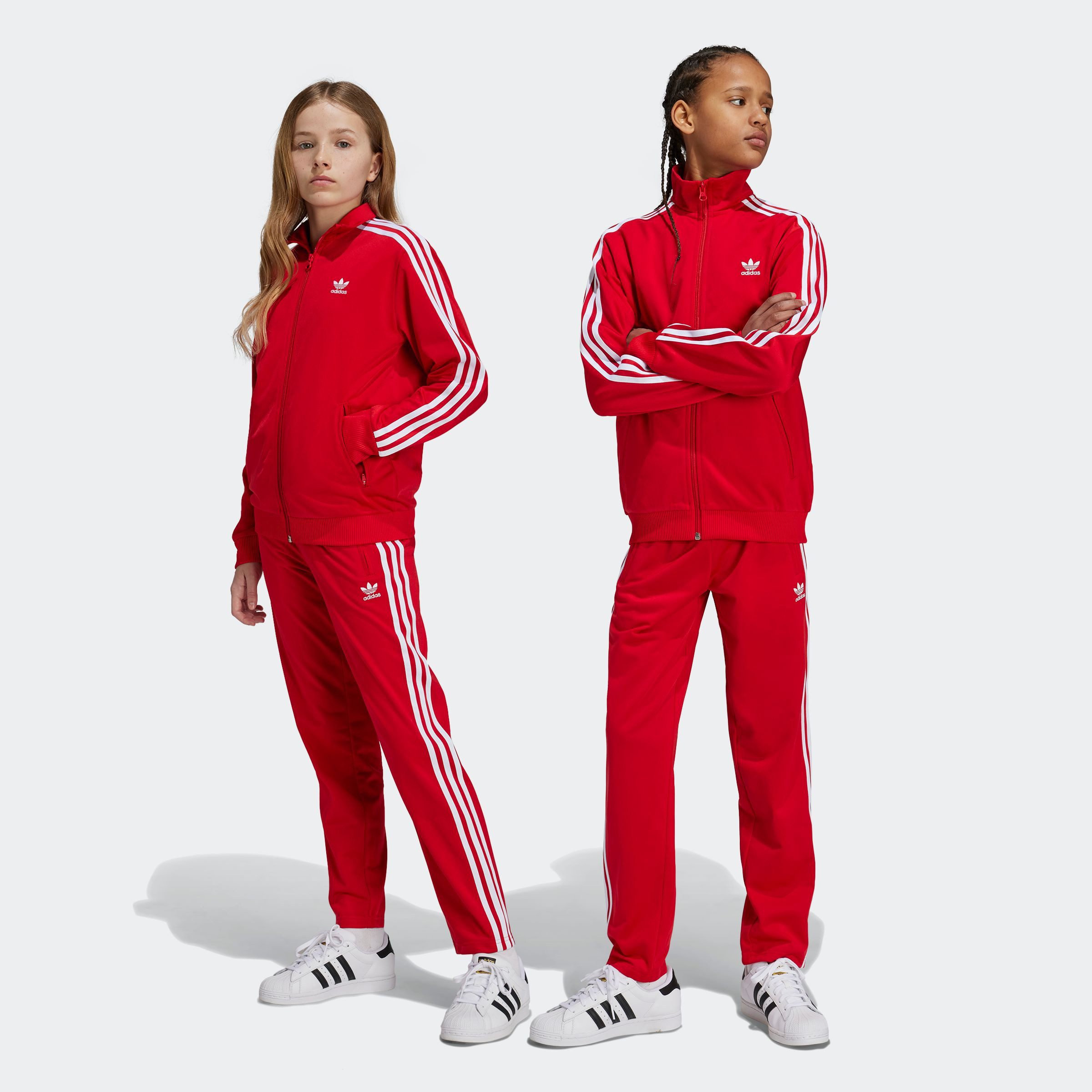 adidas Originals Sportbroek FIREBIRD PANTS (1-delig) kinderen trainingsbroeken maat 164 rood