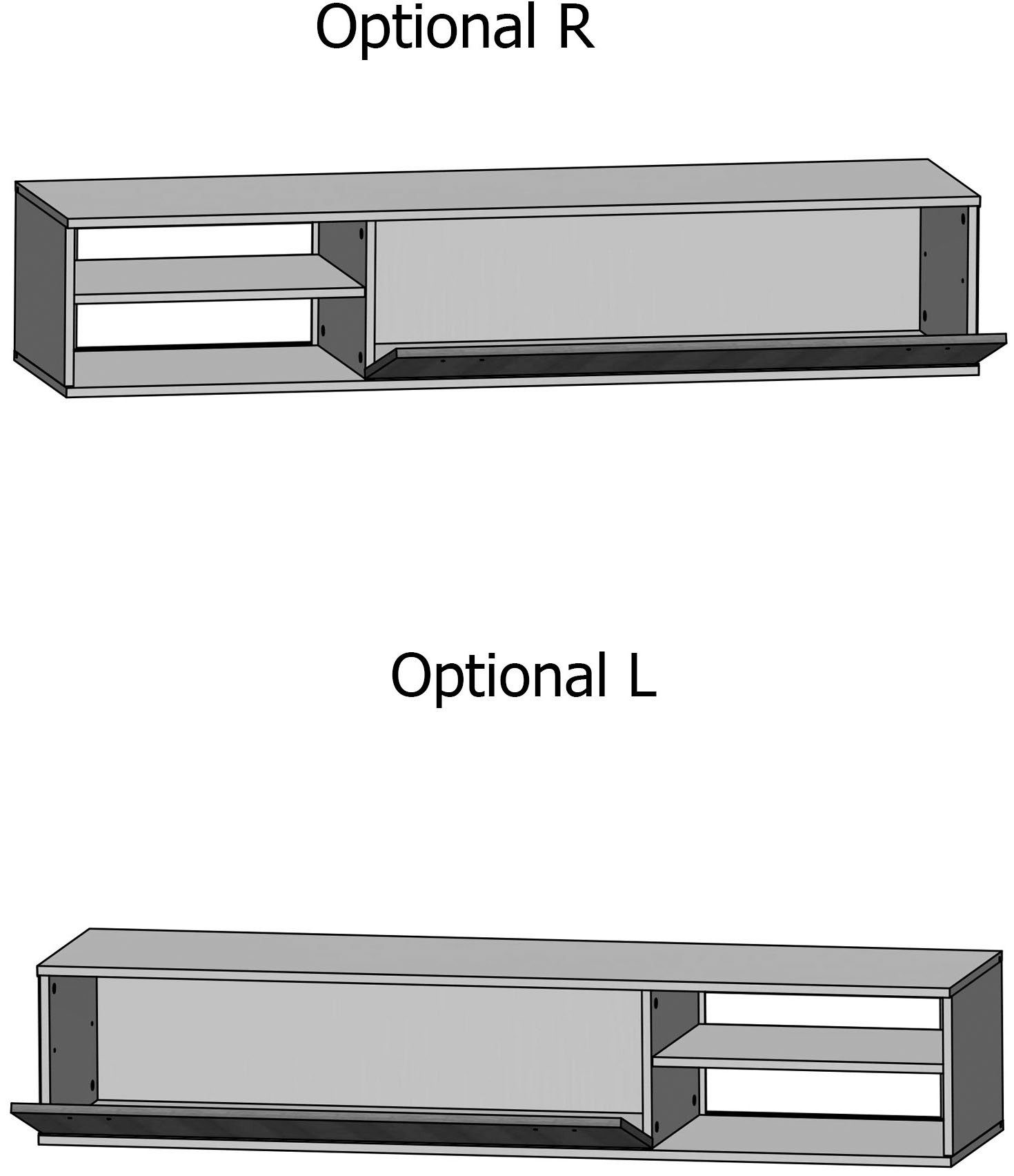 INOSIGN Wandmeubel Fox (4-delig)