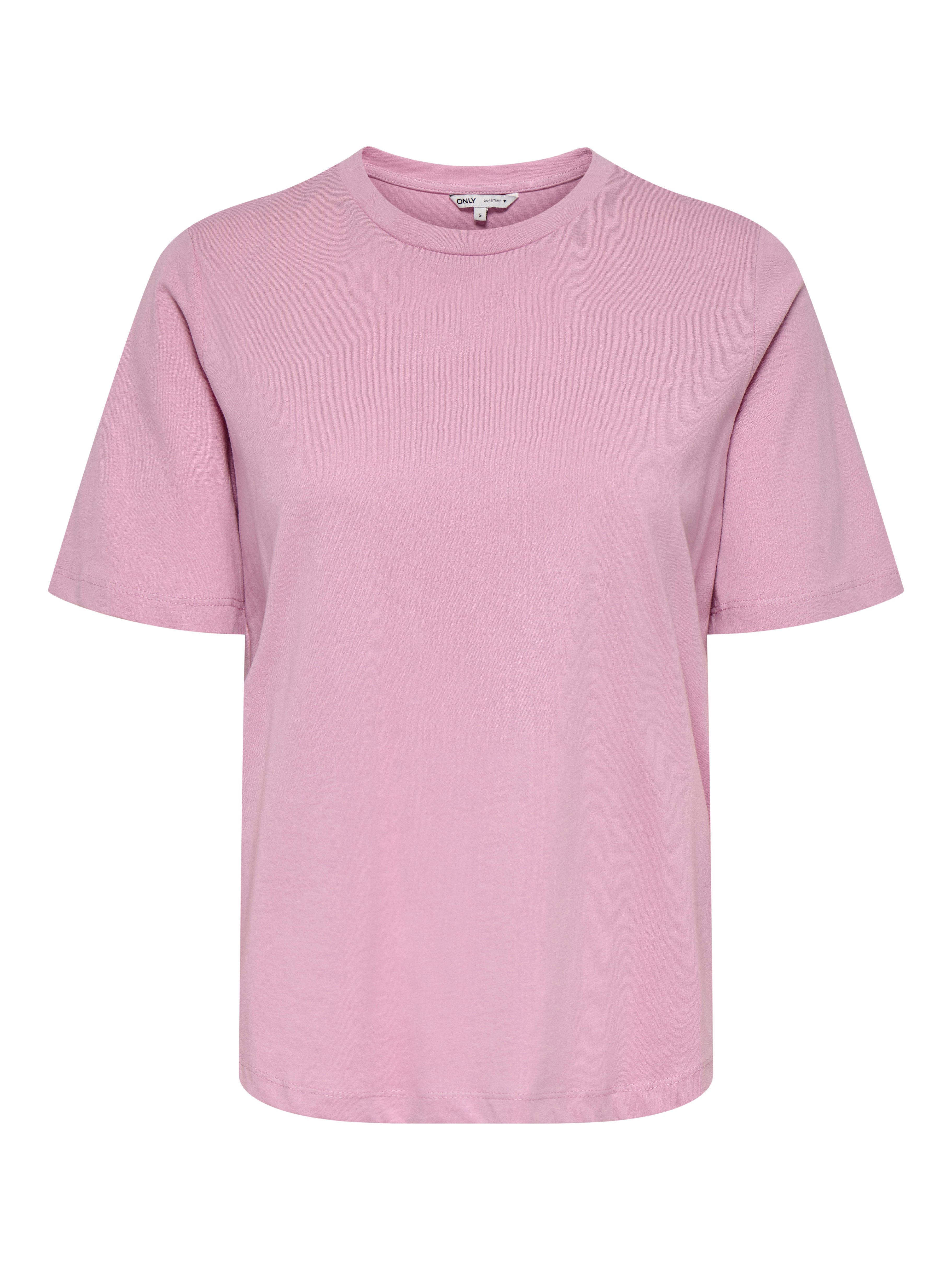 Only Shirt met korte mouwen ONLONLY – T-shirt met ronde hals en klassieke snit