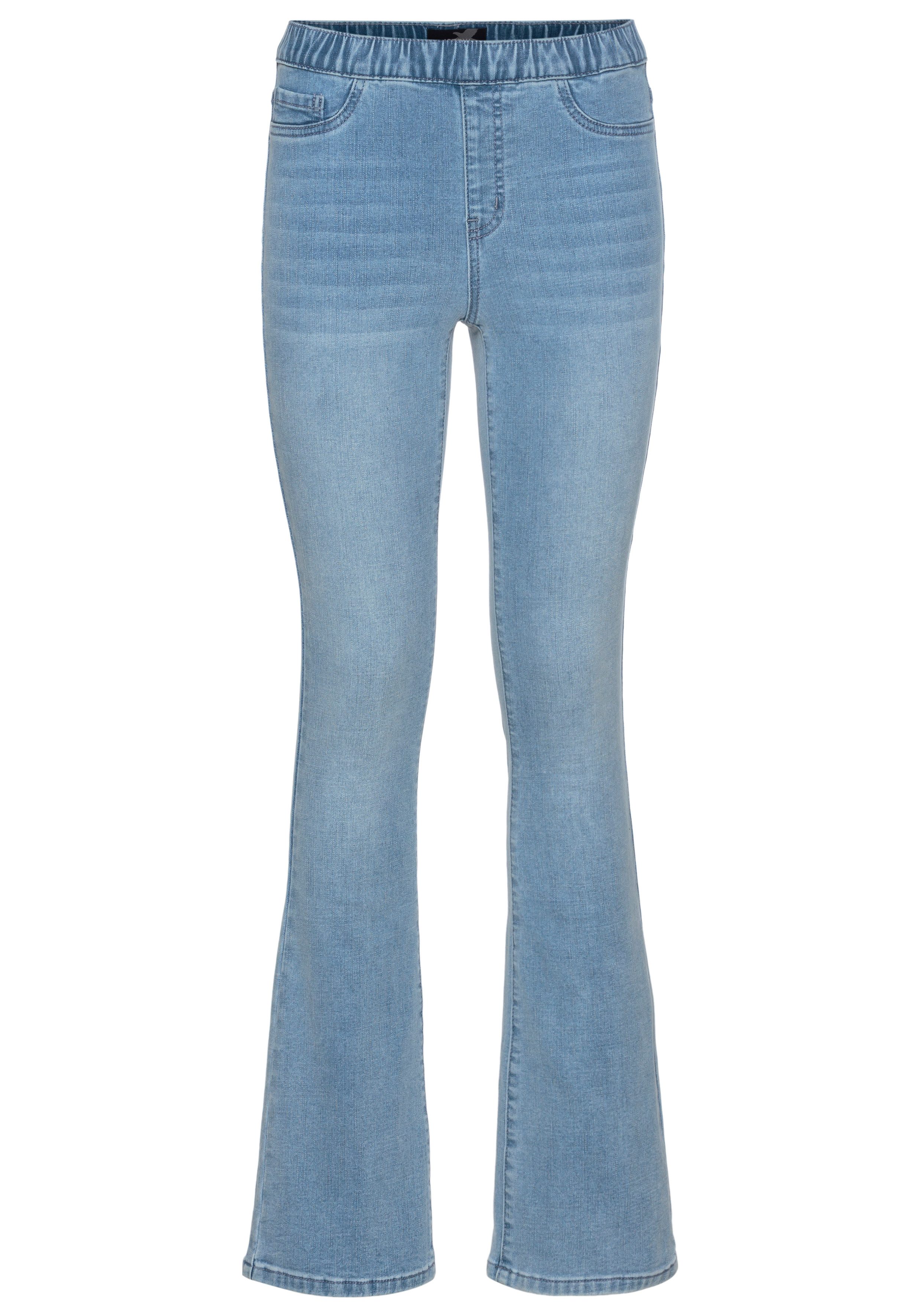 Arizona Jeggings Bootcut met lichte thermo-effect