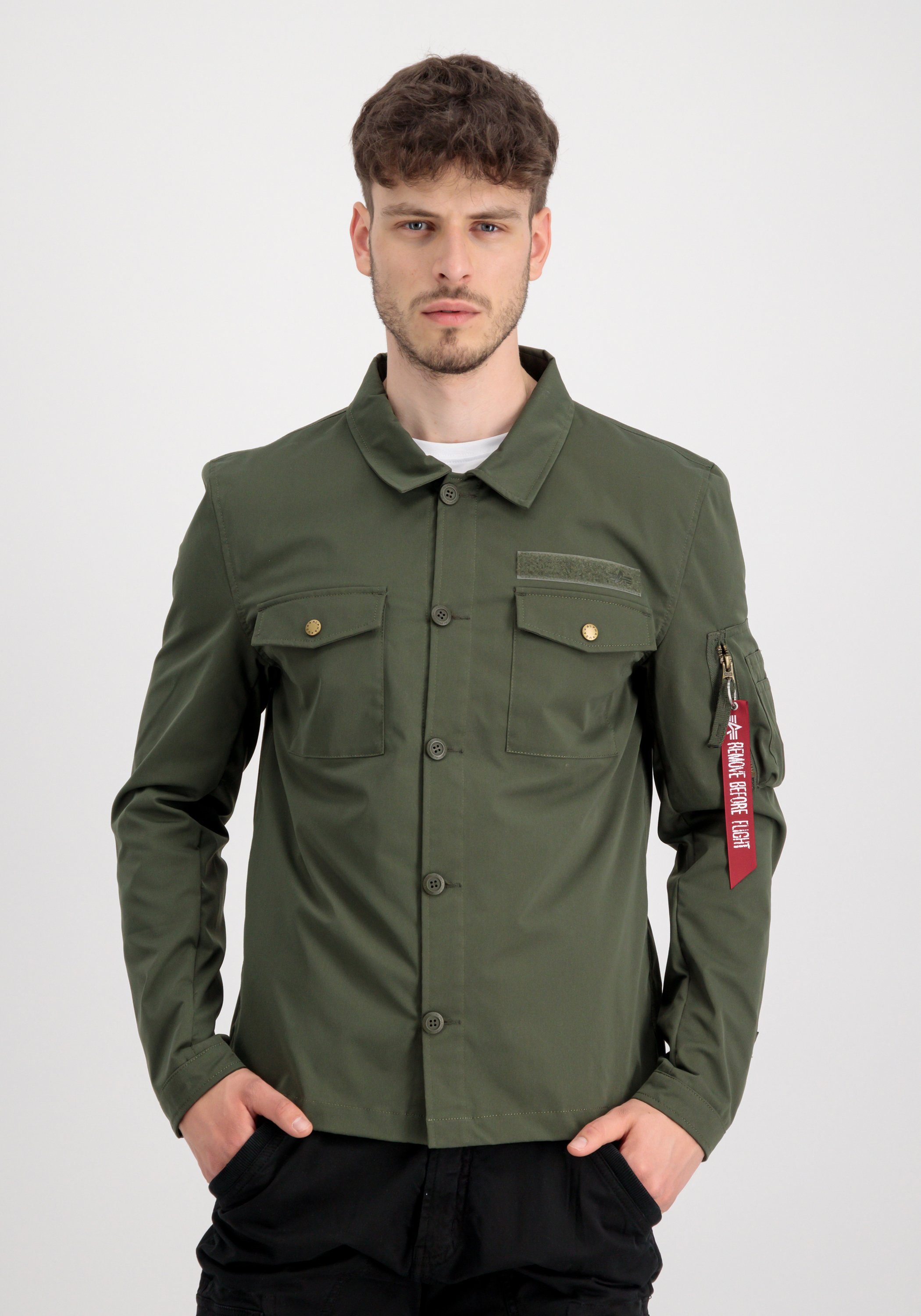 Alpha Industries Overhemdjasje ALPHA INDUSTRIES Men - Overshirts Alpha Overshirt