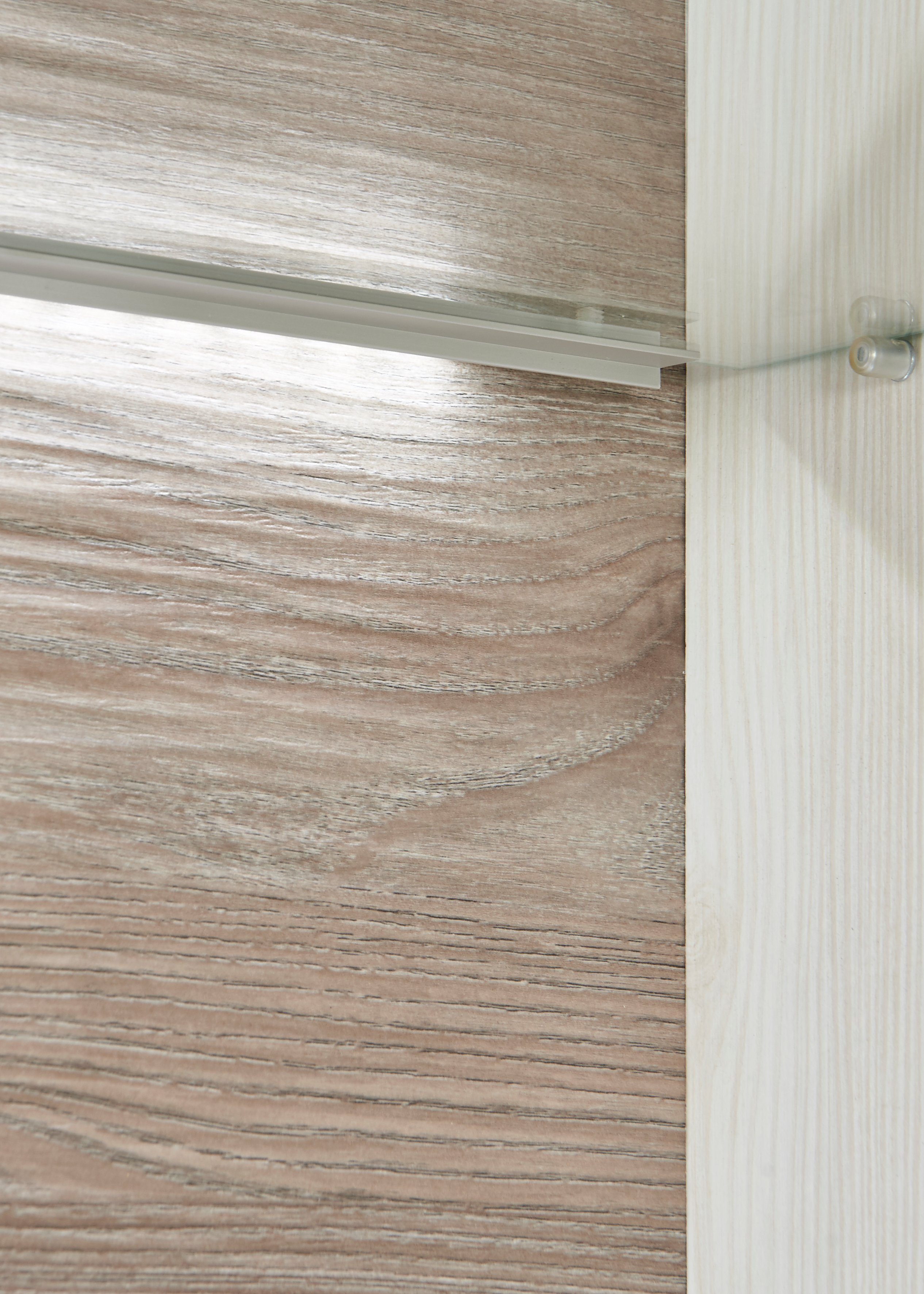 set one by Musterring Kastenset York met glazen deuren, optioneel met verlichting, 3 kleuren, breedte 184 cm (2 stuks)