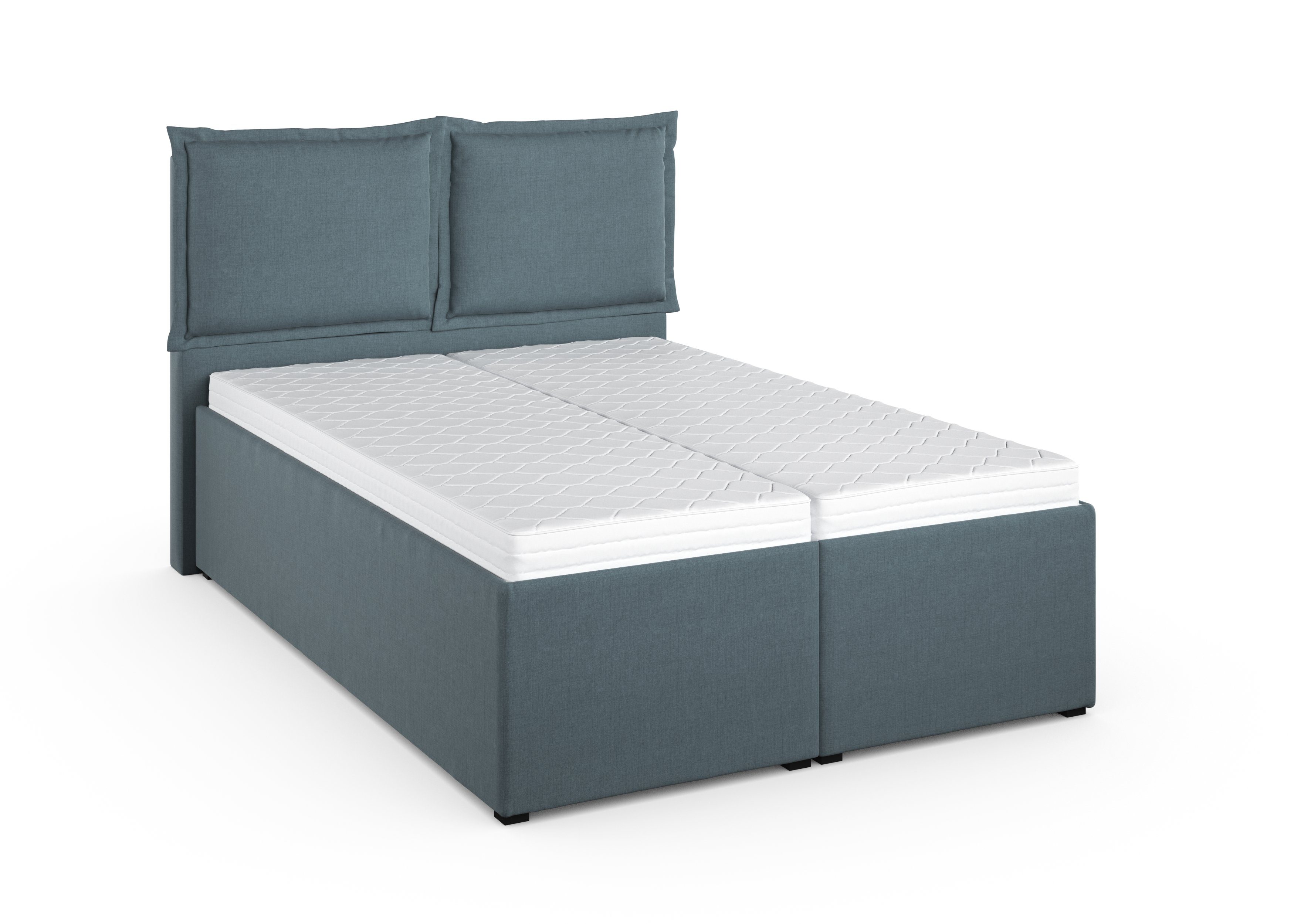 Maintal Gestoffeerd bed Lyara naar keuze zonder matras of kies uit 3 matrassoorten