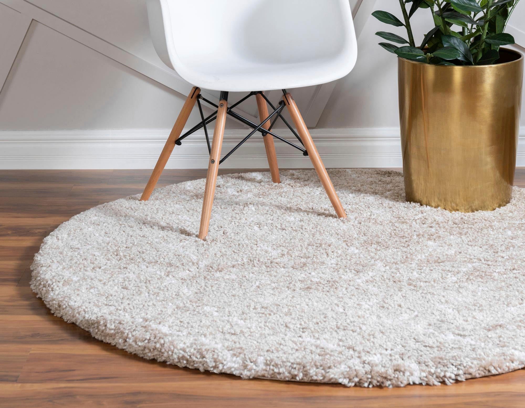 Myflair Möbel & Accessoires Hoogpolig vloerkleed Temara shag voorraadopruiming geweven, scandi design, ideaal in de woonkamer & slaapkamer
