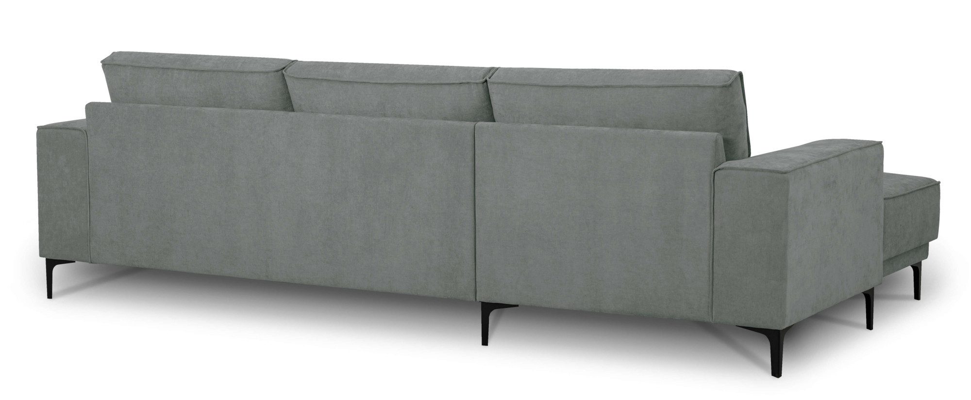 Places of Style Hoekbank Oland, structuur, platweefsel, luxe microvezel, bouclé