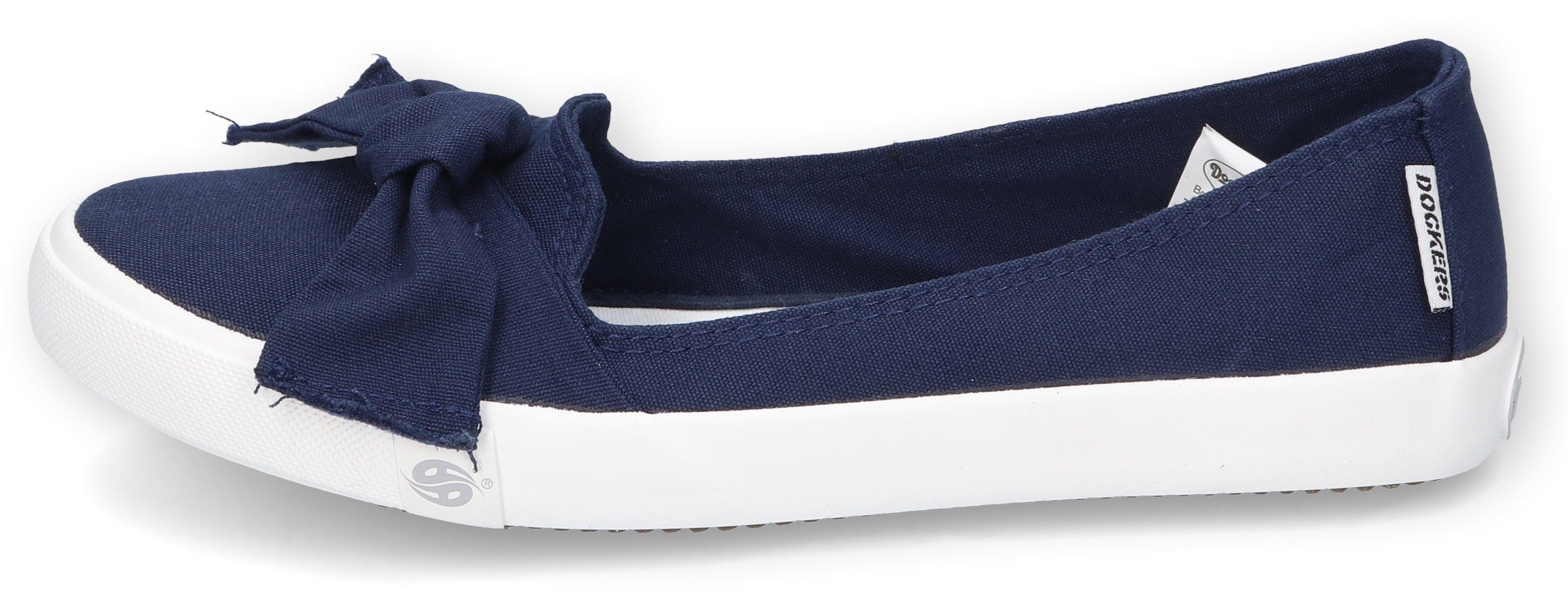 Dockers by Gerli Sneaker-ballerina’s Vrijetijdsschoen met opvallende strik