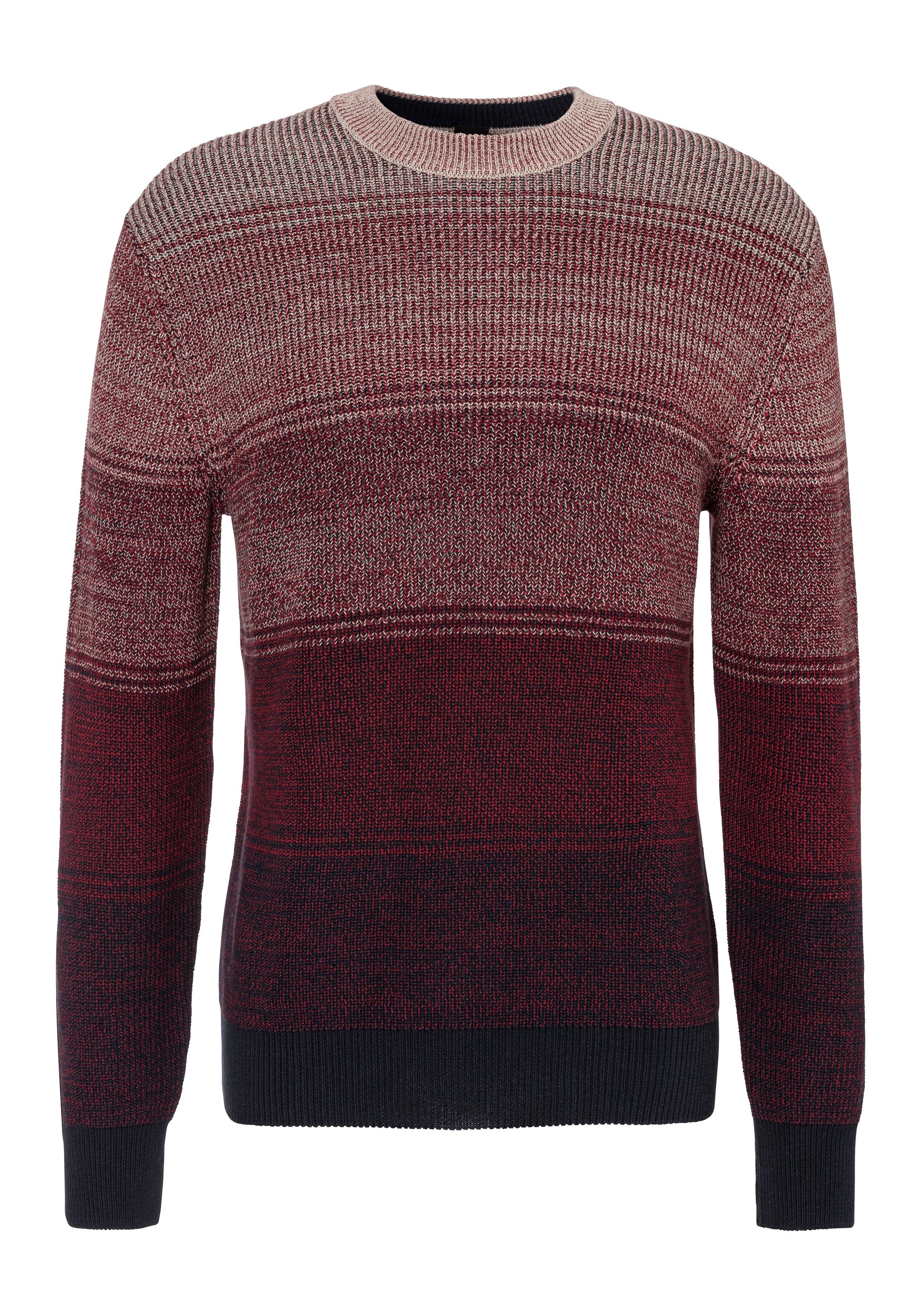 Boss Orange Gebreide pullover met all-over motief model 'Kaller'